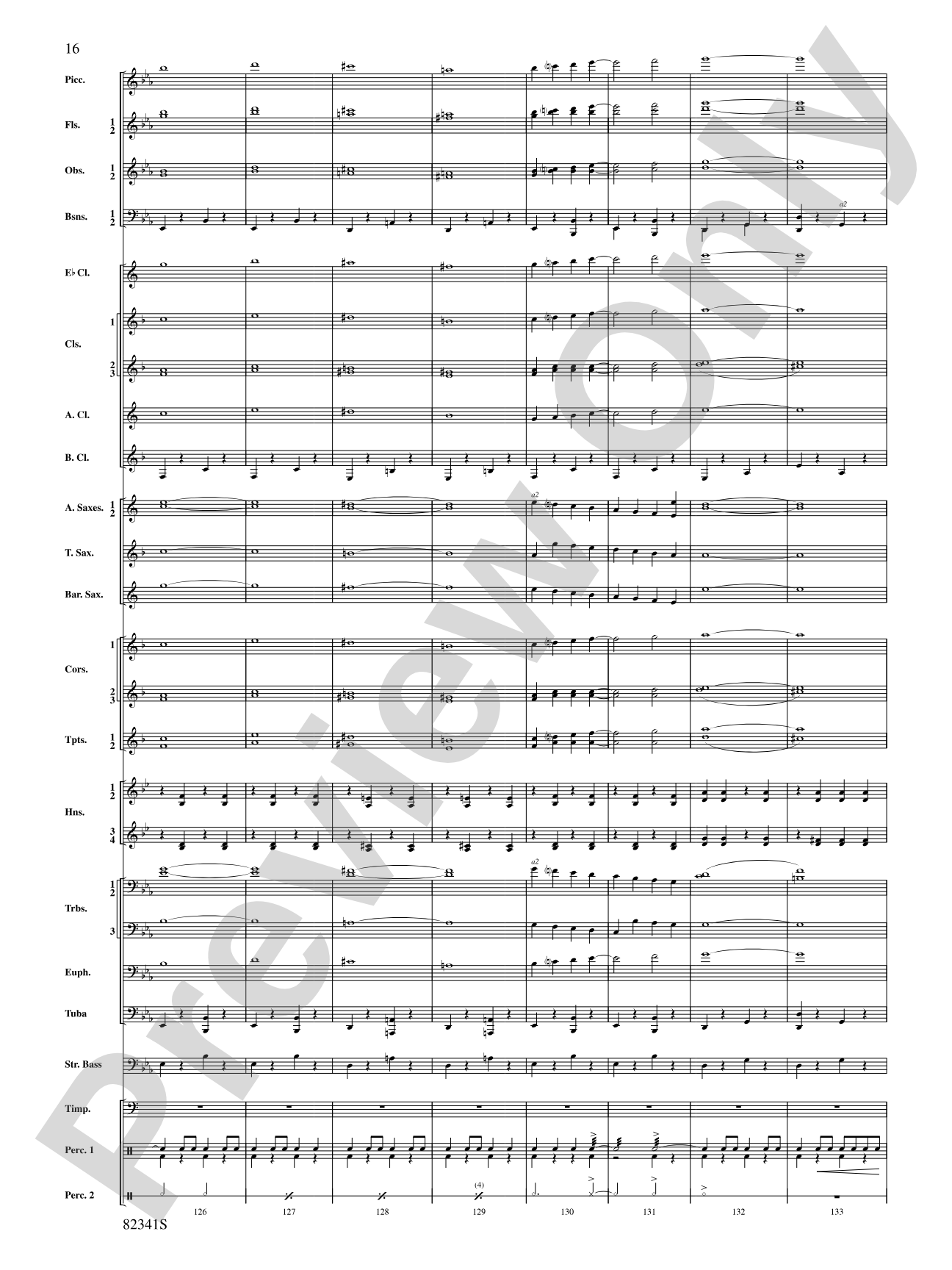 Block M: Concert Band Conductor Score & Parts