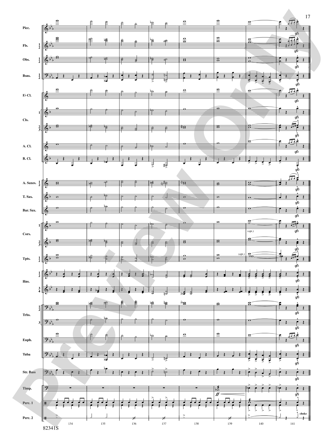 Block M: Concert Band Conductor Score & Parts