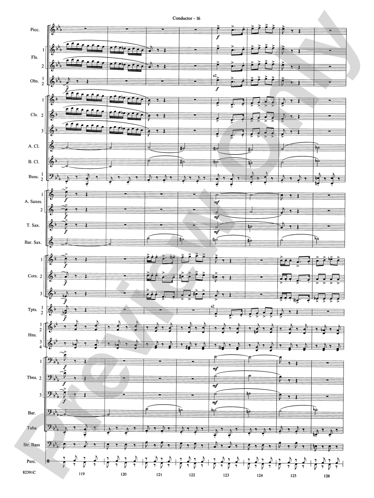 Bugler's Holiday (with Cornet Trio): Concert Band Conductor Score & Parts