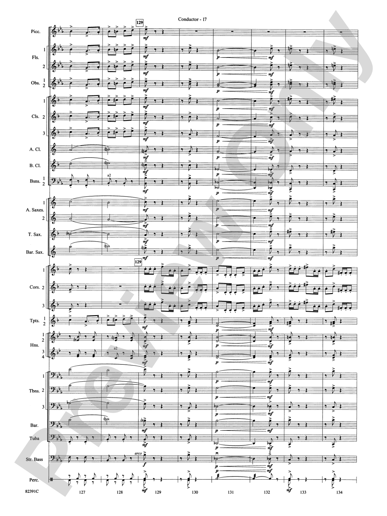 Bugler's Holiday (with Cornet Trio): Concert Band Conductor Score & Parts