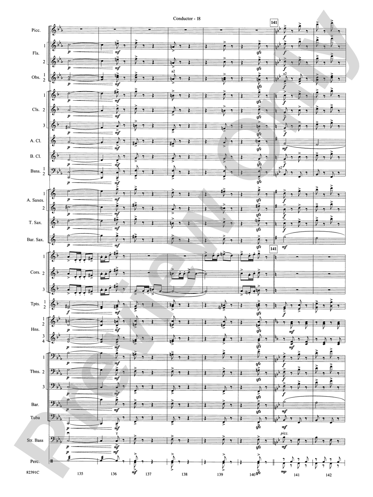 Bugler's Holiday (with Cornet Trio): Concert Band Conductor Score & Parts