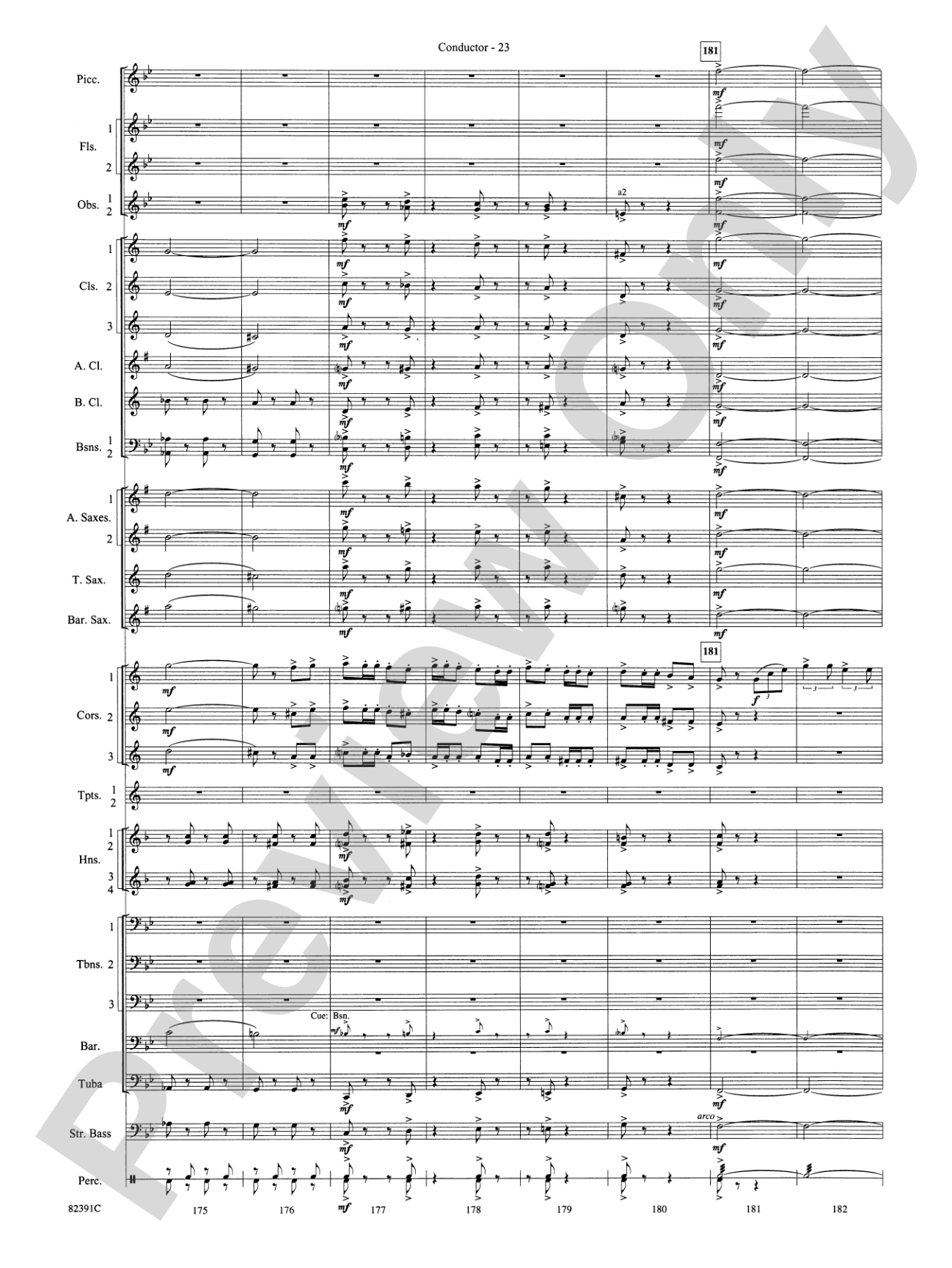 Bugler's Holiday (with Cornet Trio): Concert Band Conductor Score & Parts