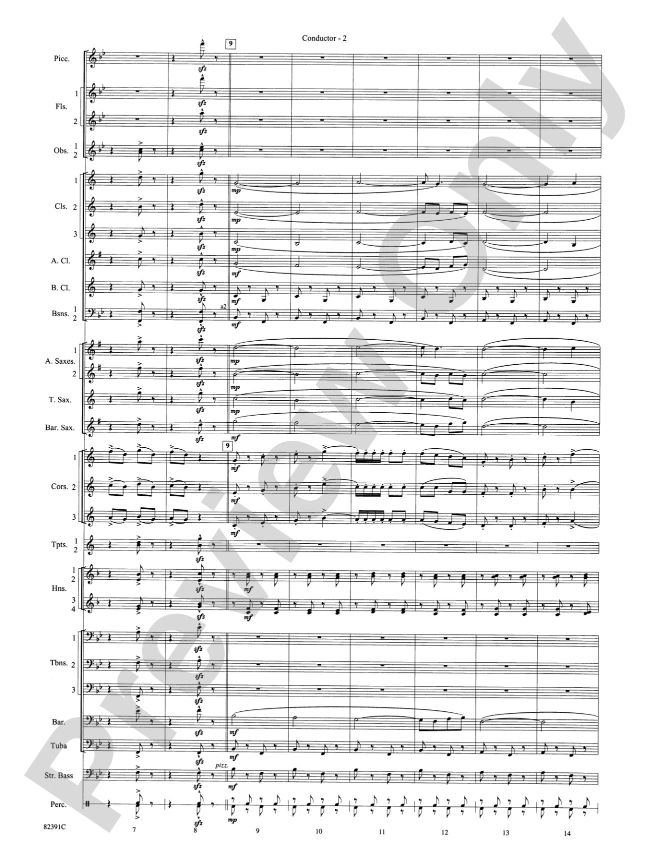 Bugler's Holiday (with Cornet Trio): Concert Band Conductor Score & Parts