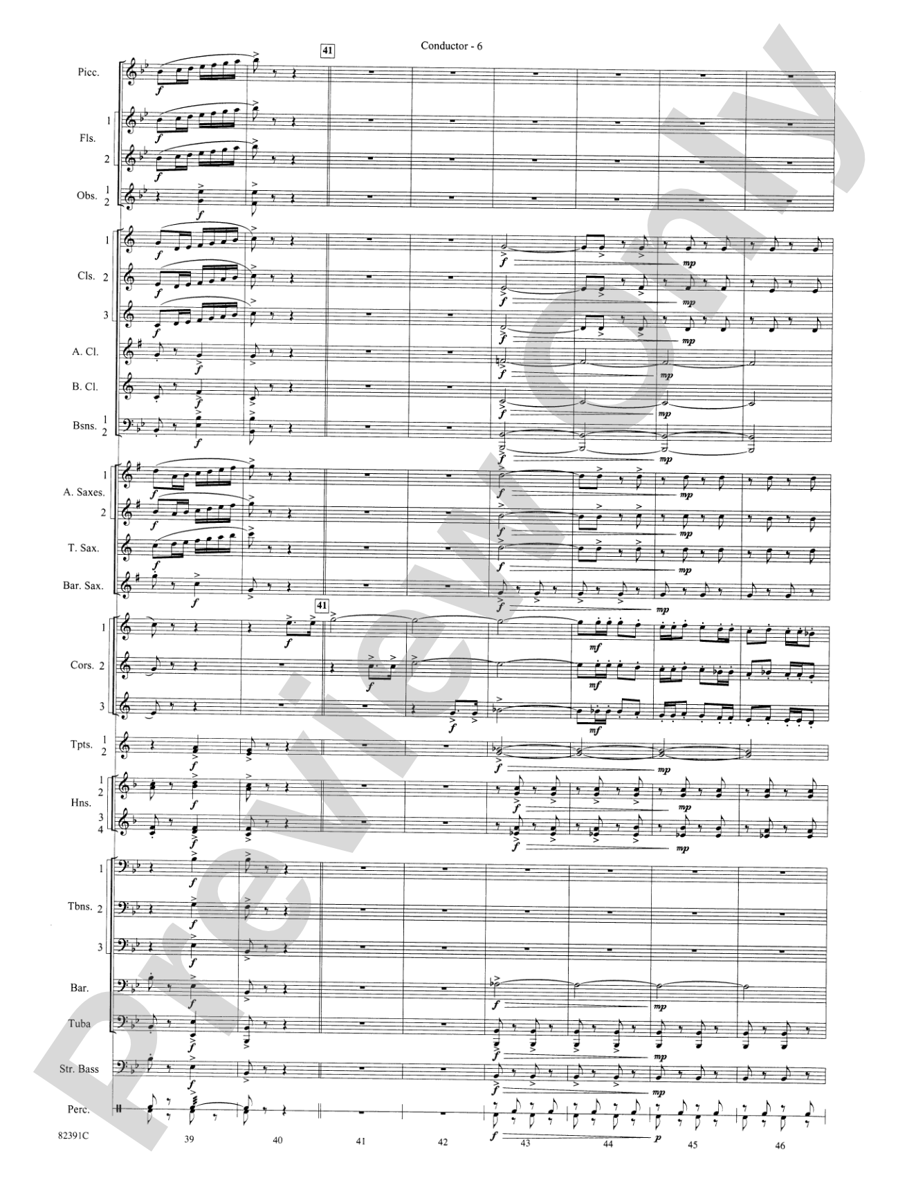 Bugler's Holiday (with Cornet Trio): Concert Band Conductor Score & Parts