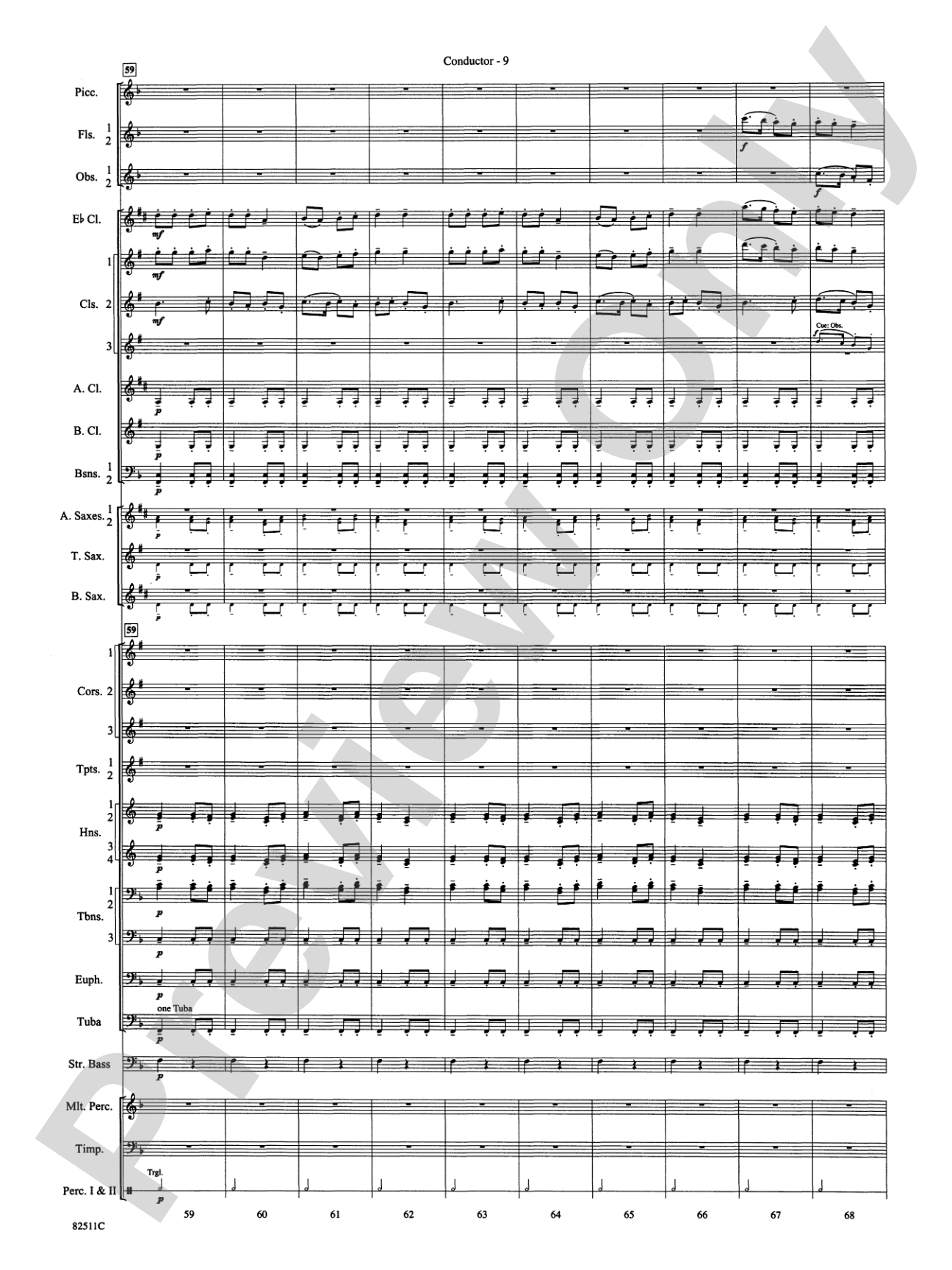 A Christmas Festival: Score