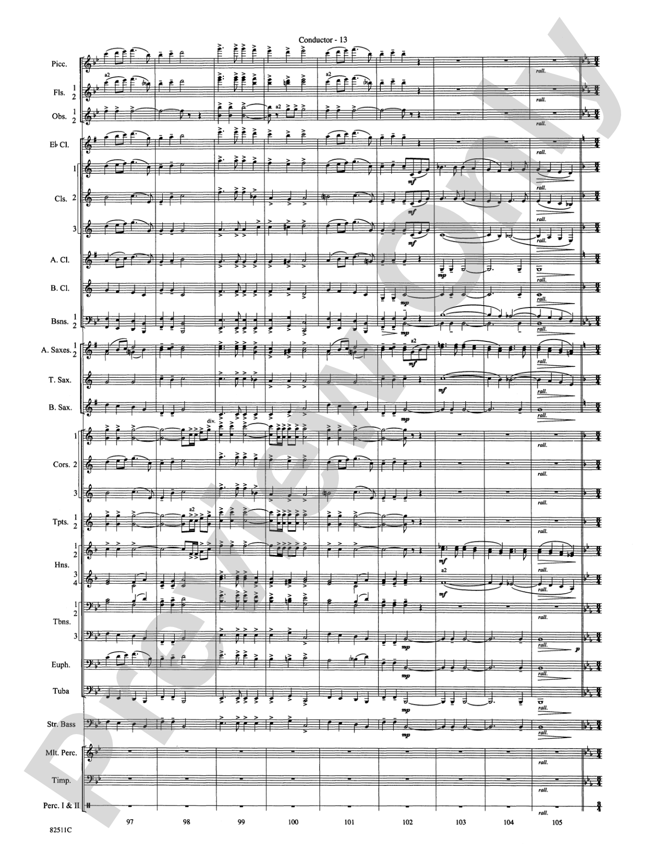 A Christmas Festival: Score