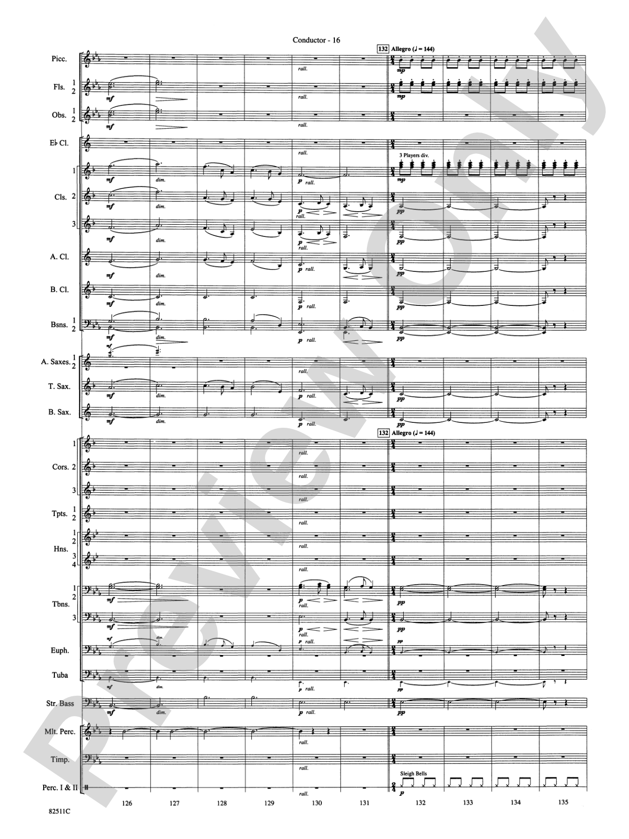 A Christmas Festival: Score