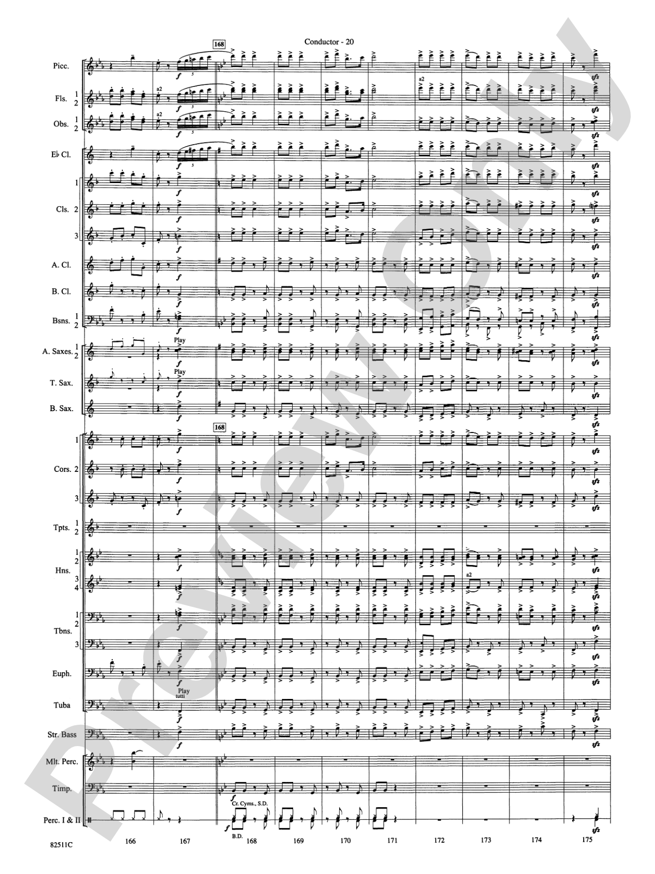 A Christmas Festival: Score