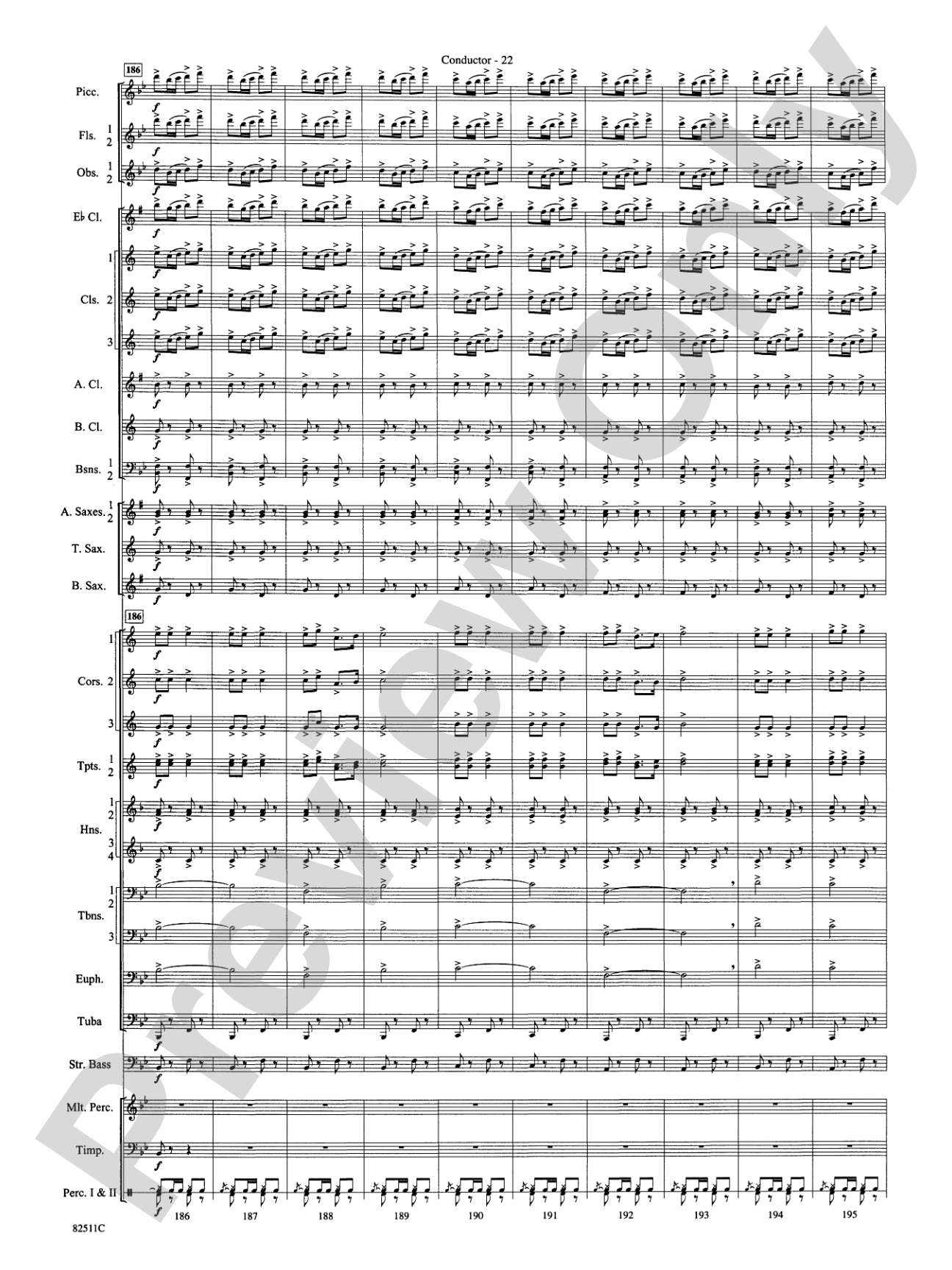 A Christmas Festival: Score