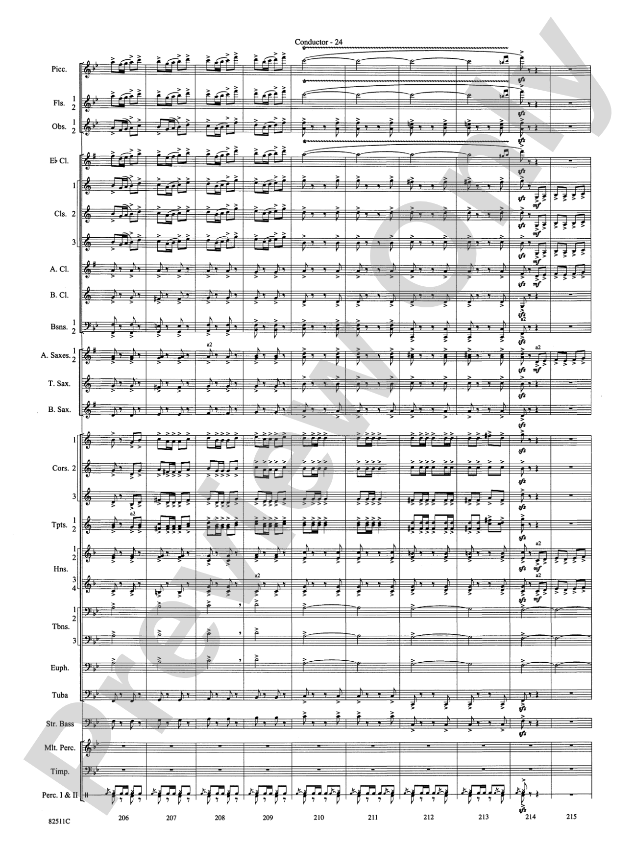 A Christmas Festival: Score