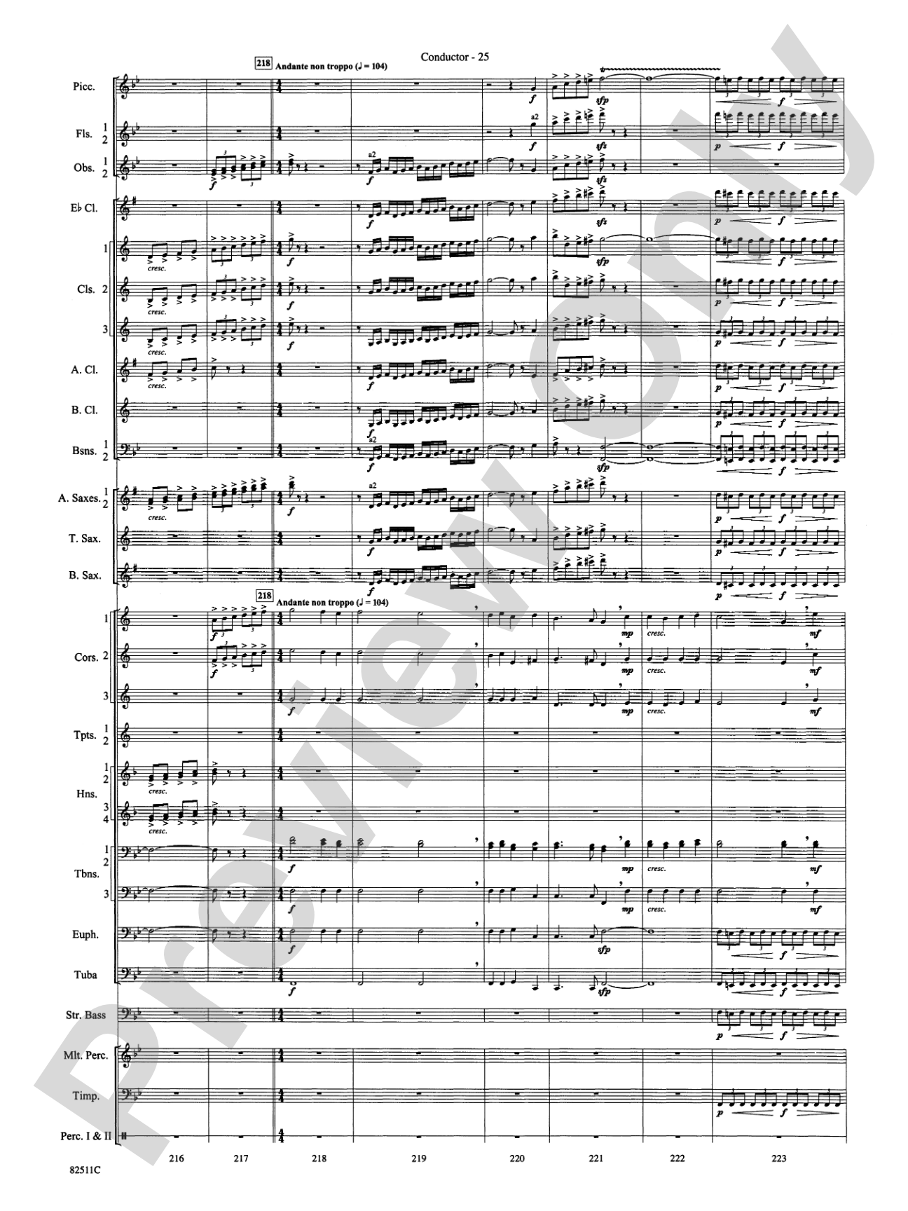 A Christmas Festival: Score