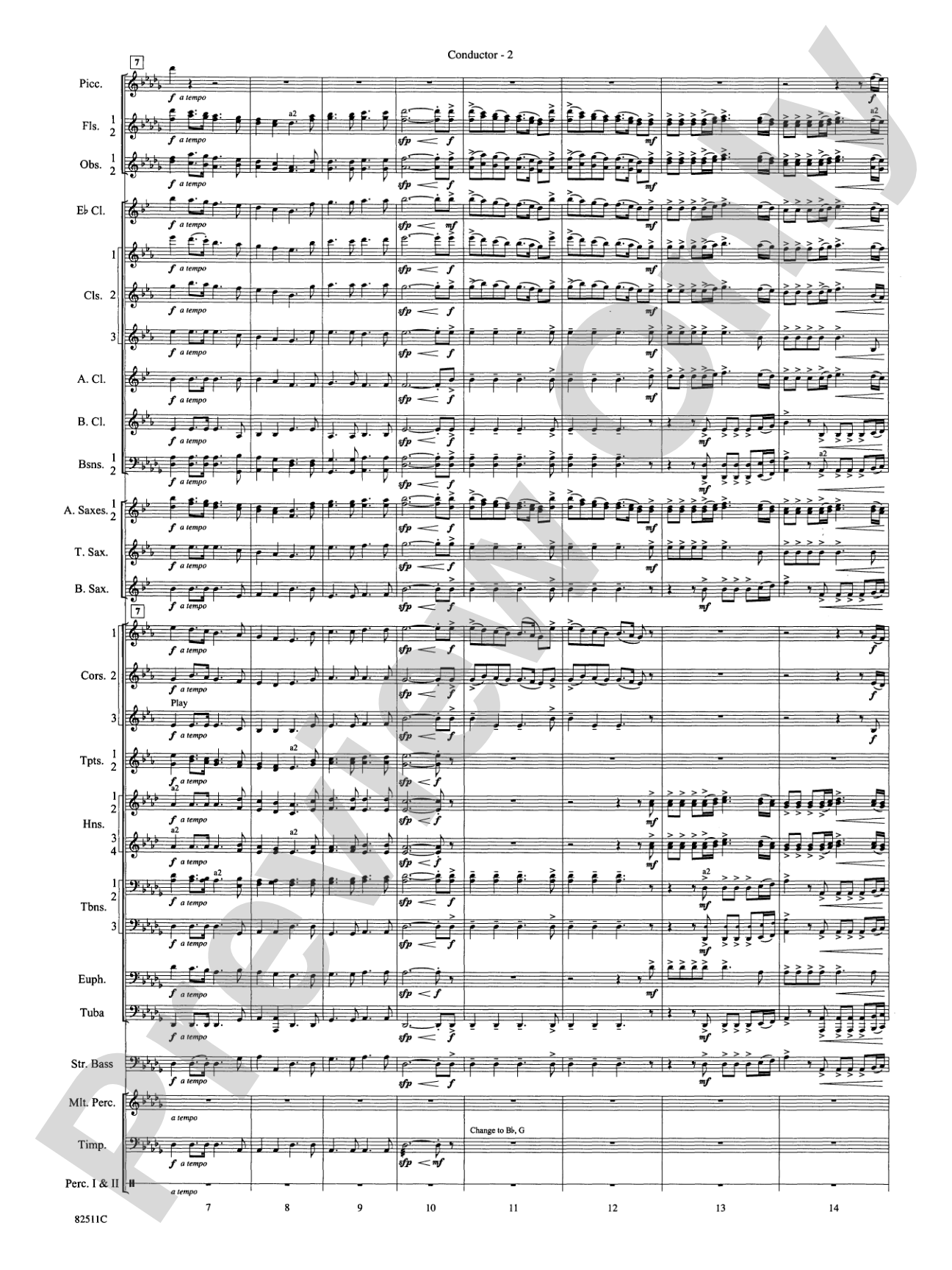 A Christmas Festival: Score