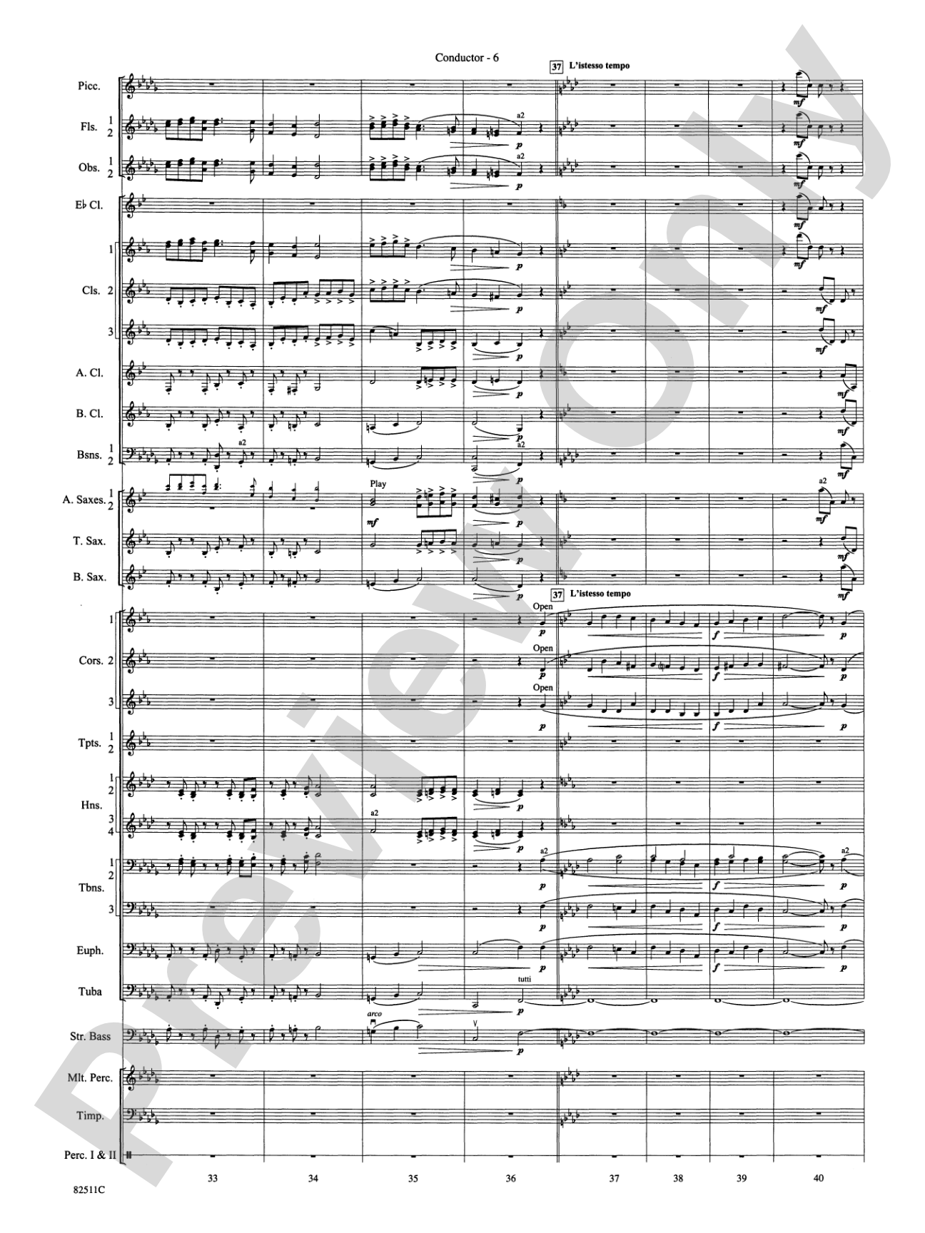 A Christmas Festival: Score