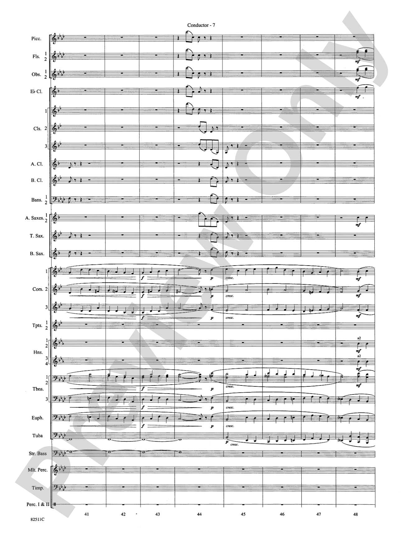 A Christmas Festival: Score