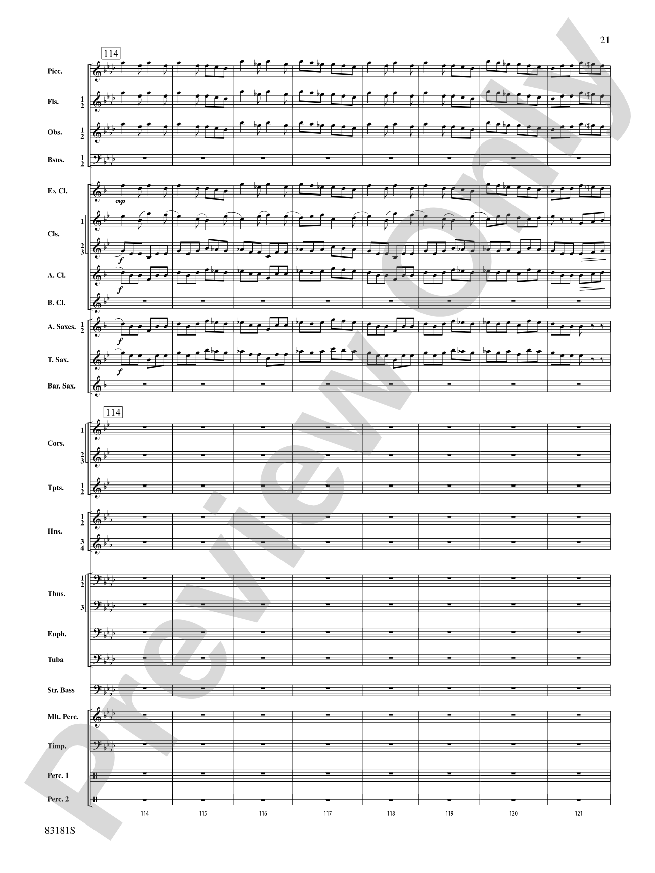 The Irish Washerwoman (from the Irish Suite): Concert Band Conductor Score & Parts