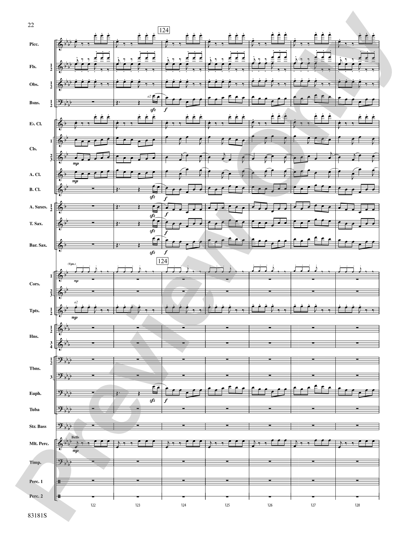 The Irish Washerwoman (from the Irish Suite): Concert Band Conductor Score & Parts
