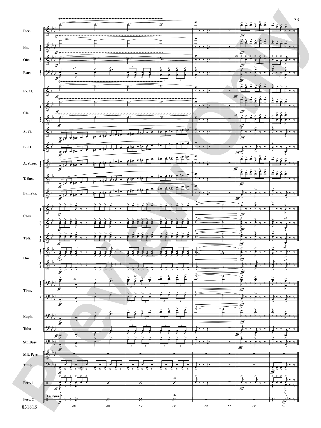 The Irish Washerwoman (from the Irish Suite): Concert Band Conductor Score & Parts