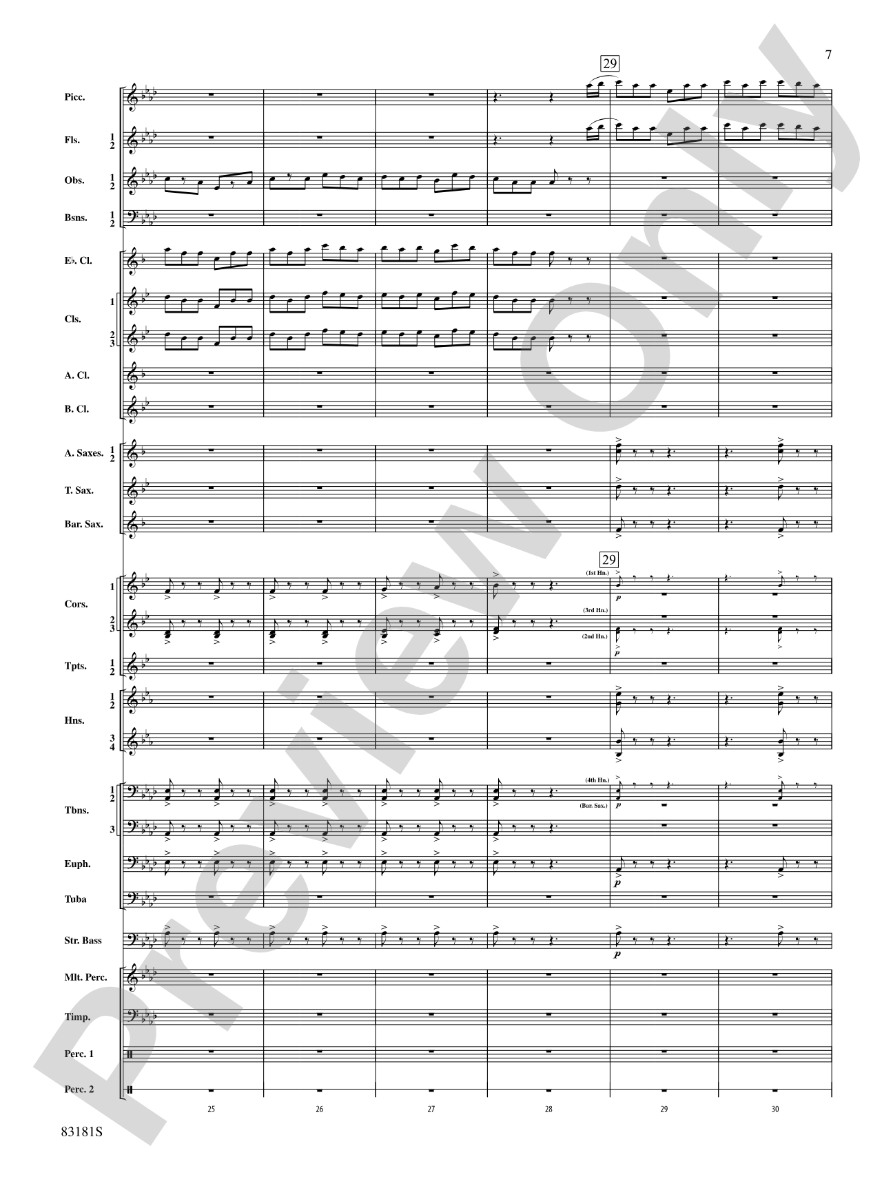 The Irish Washerwoman (from the Irish Suite): Concert Band Conductor Score & Parts