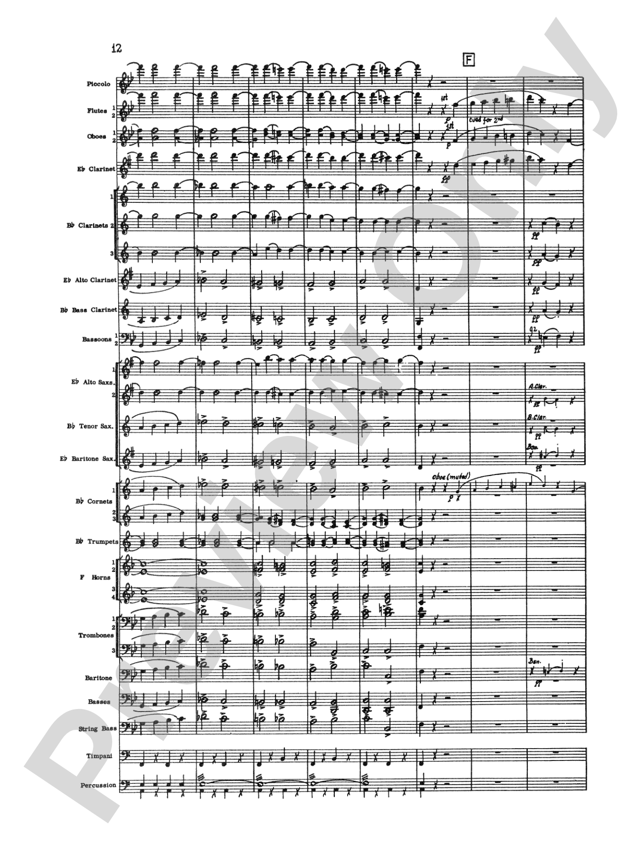 The Marriage of Figaro Overture: Concert Band Conductor Score & Parts