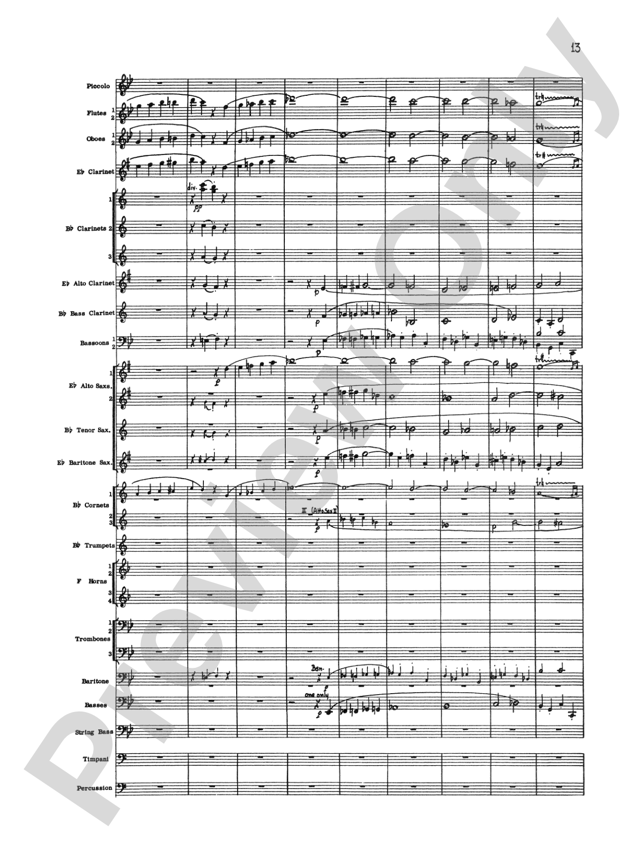 The Marriage of Figaro Overture: Concert Band Conductor Score & Parts