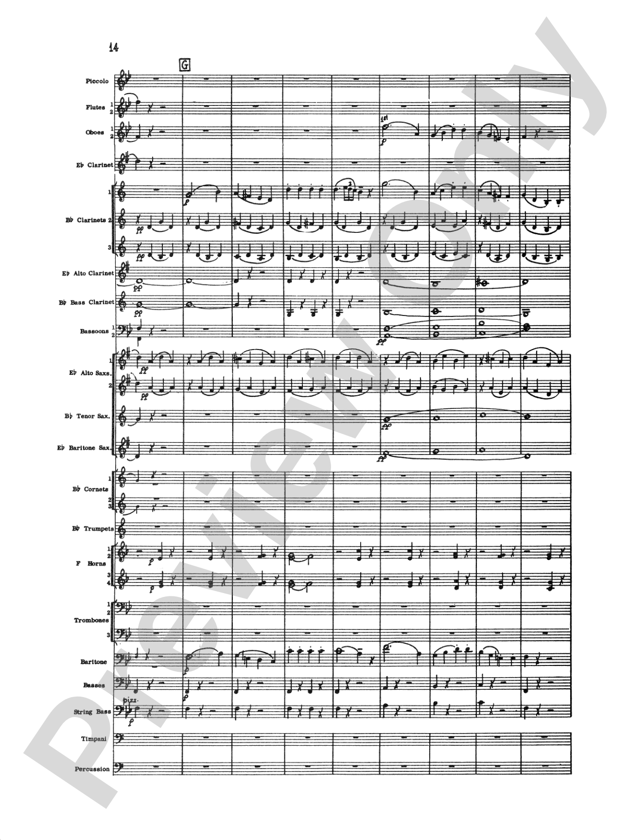 The Marriage of Figaro Overture: Concert Band Conductor Score & Parts