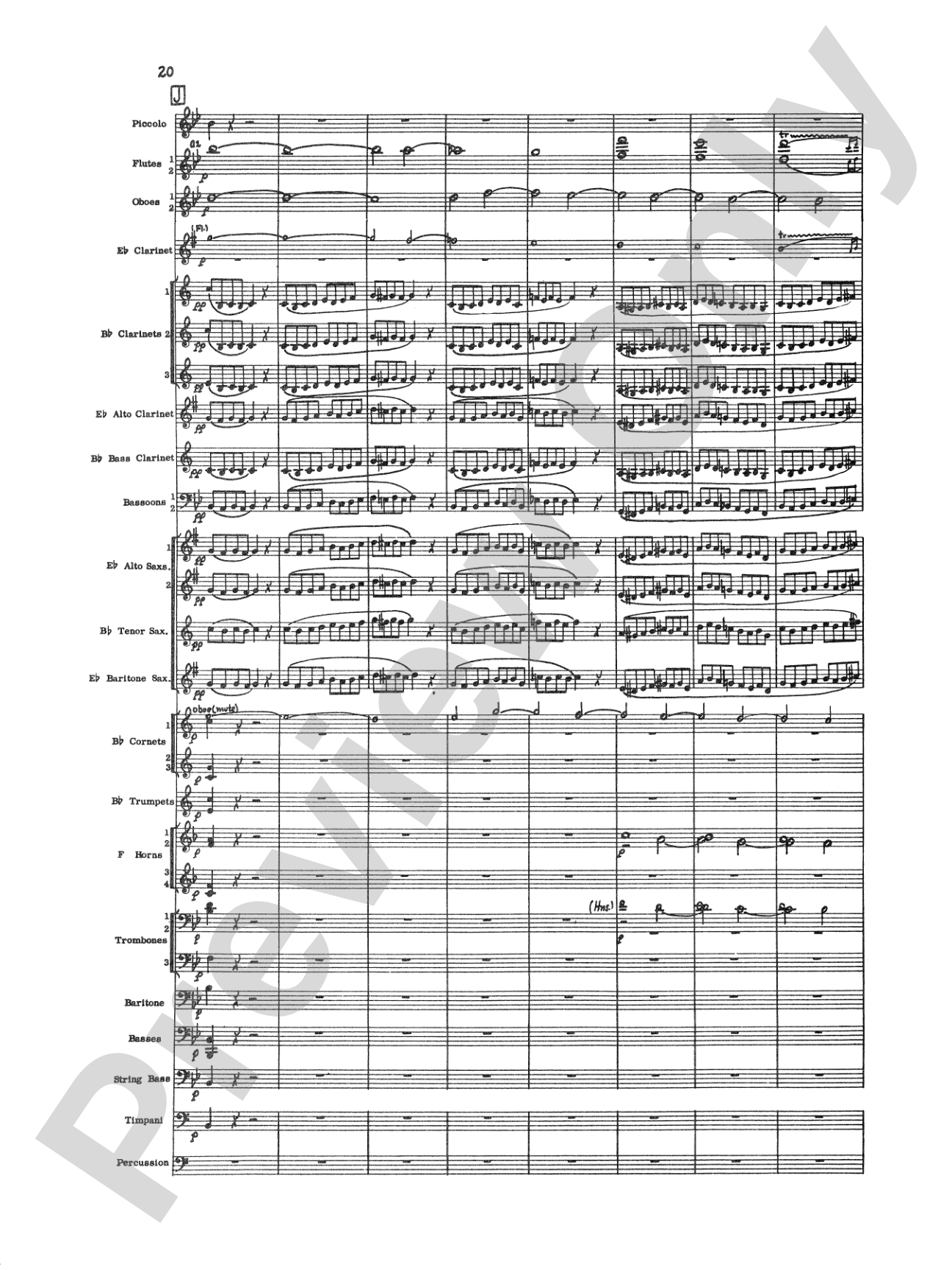 The Marriage of Figaro Overture: Concert Band Conductor Score & Parts