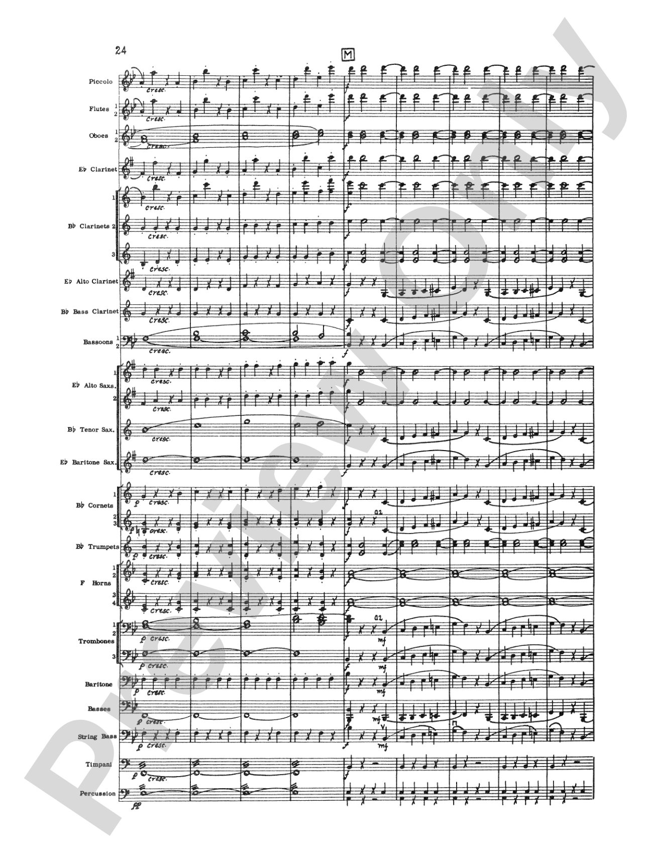 The Marriage of Figaro Overture: Concert Band Conductor Score & Parts