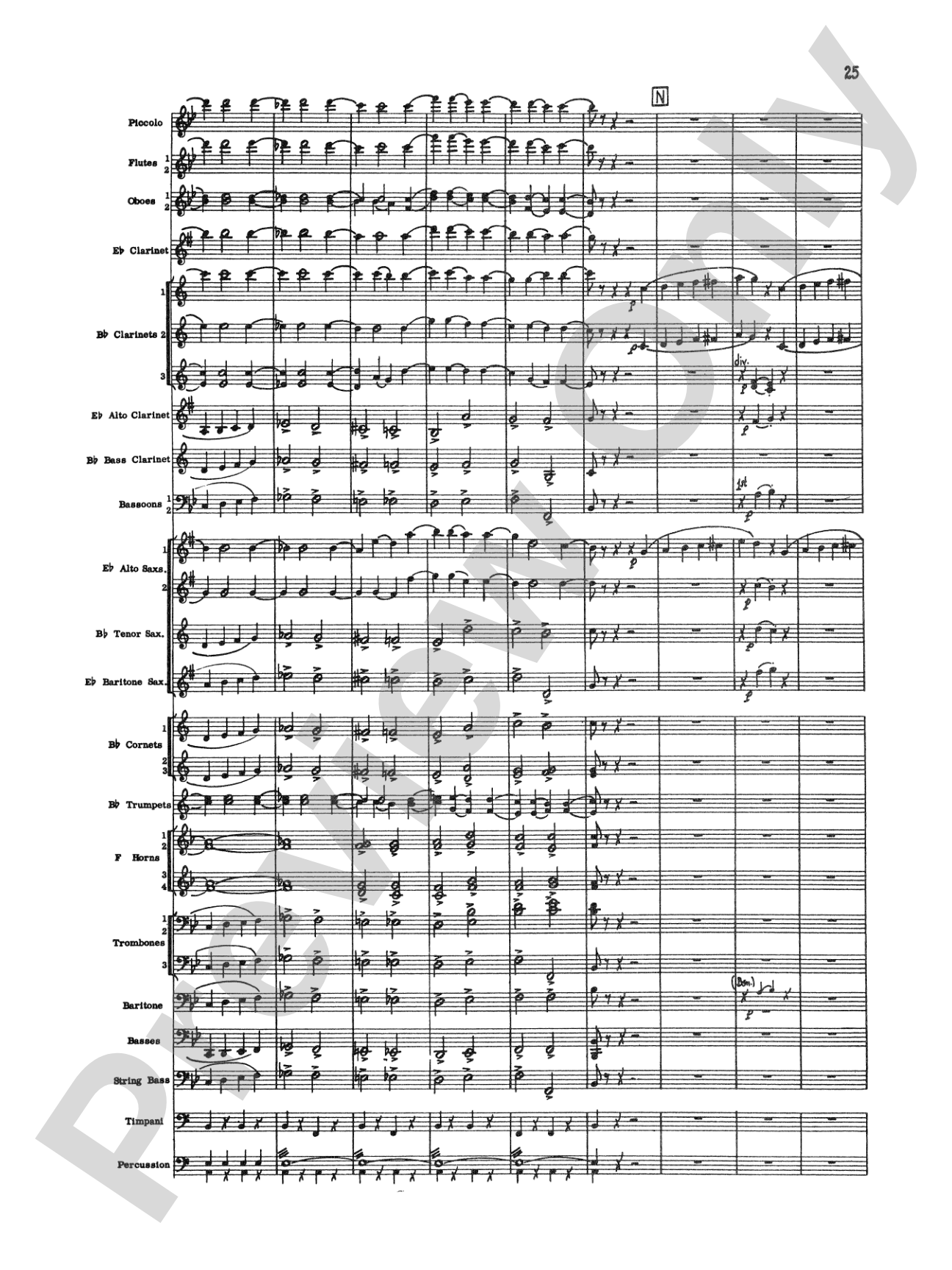 The Marriage of Figaro Overture: Concert Band Conductor Score & Parts