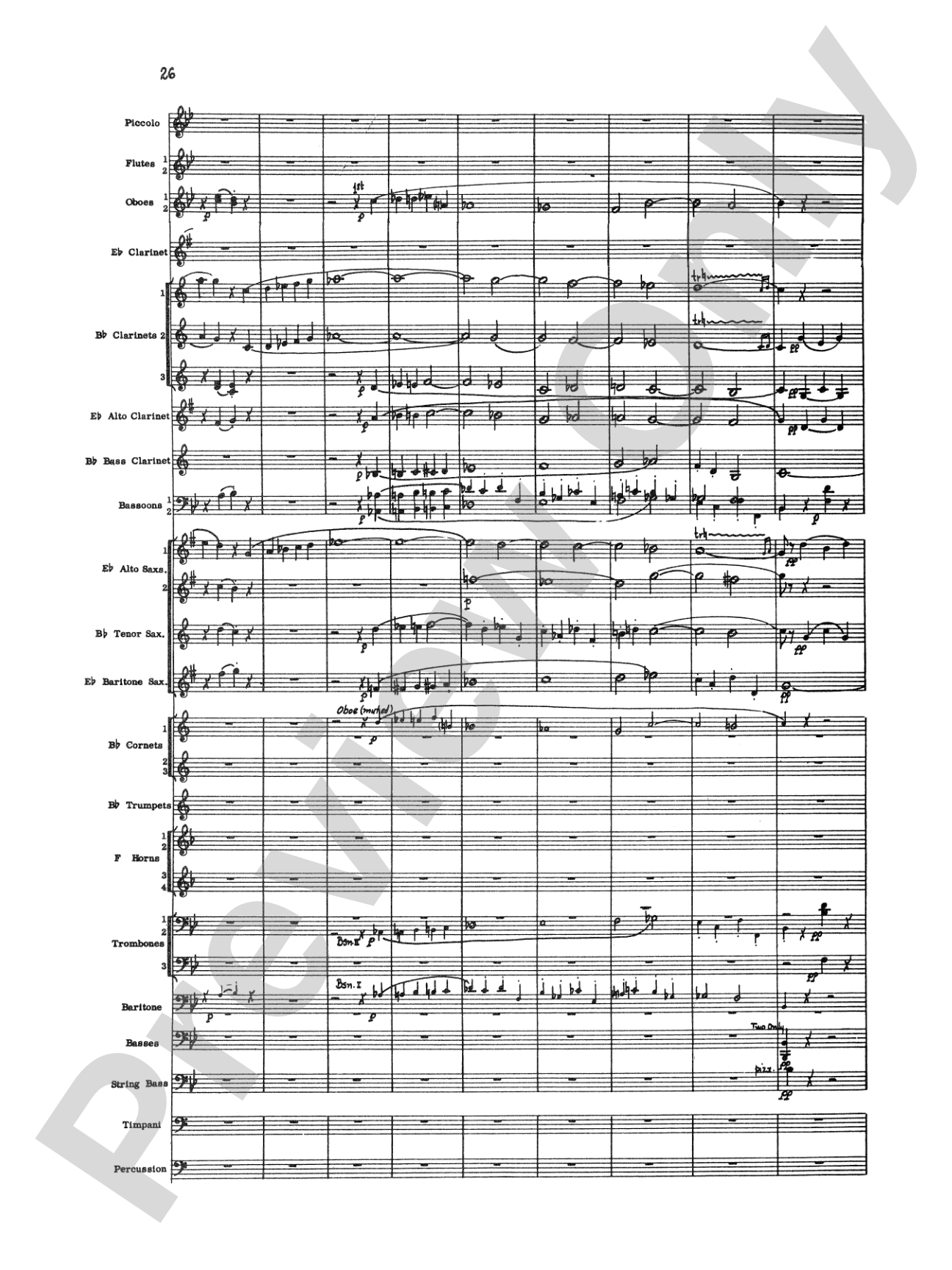 The Marriage of Figaro Overture: Concert Band Conductor Score & Parts