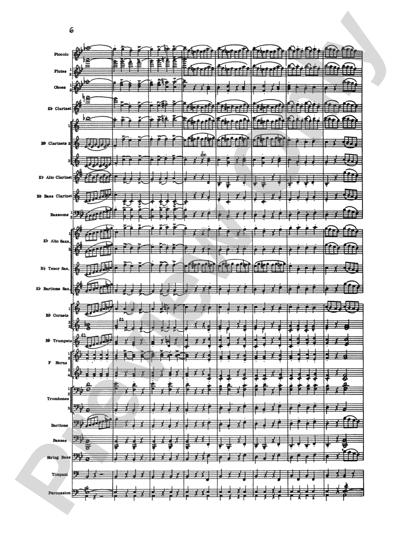 The Marriage of Figaro Overture: Concert Band Conductor Score & Parts