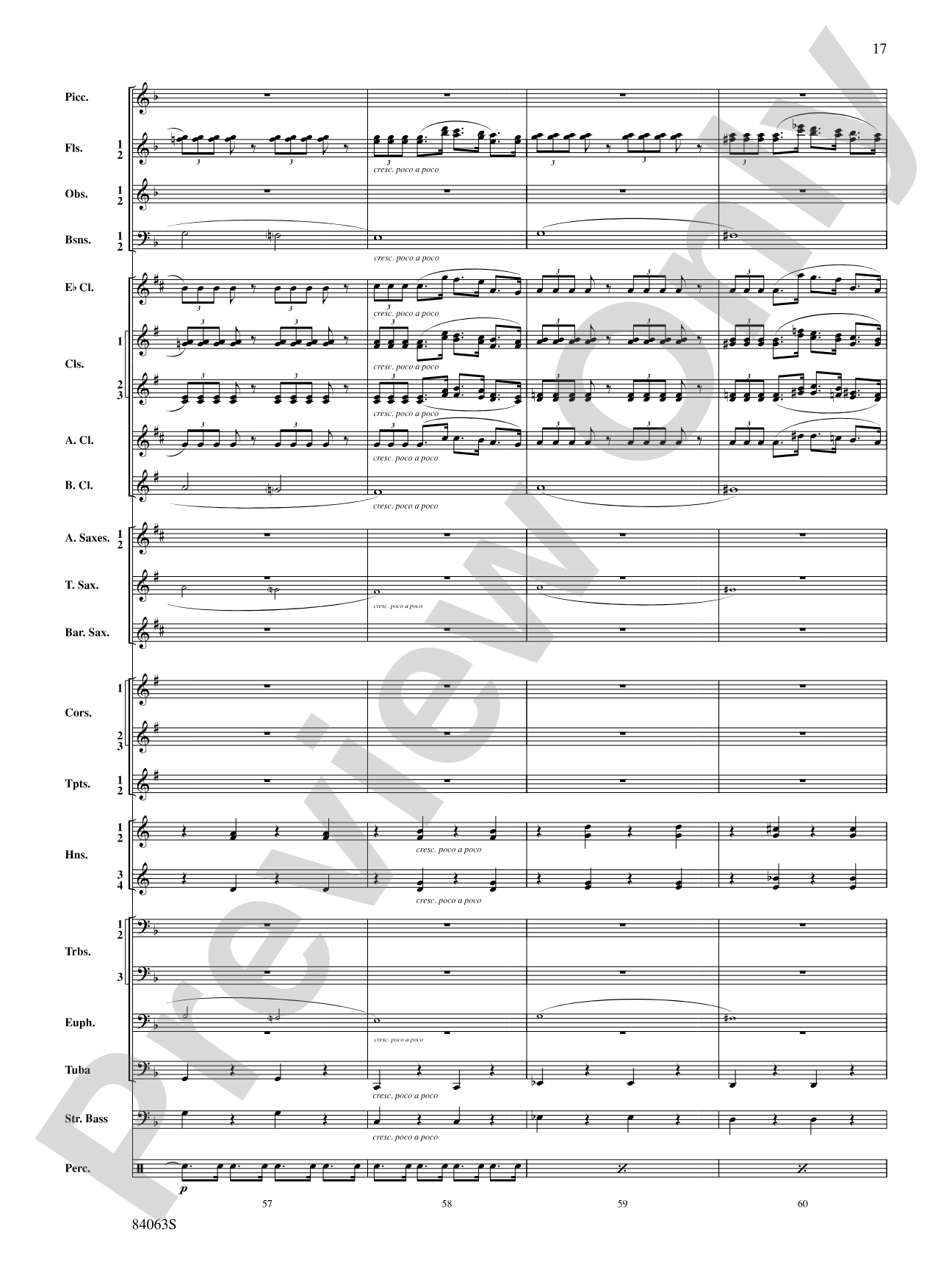 Sandpaper Ballet: Concert Band Conductor Score & Parts