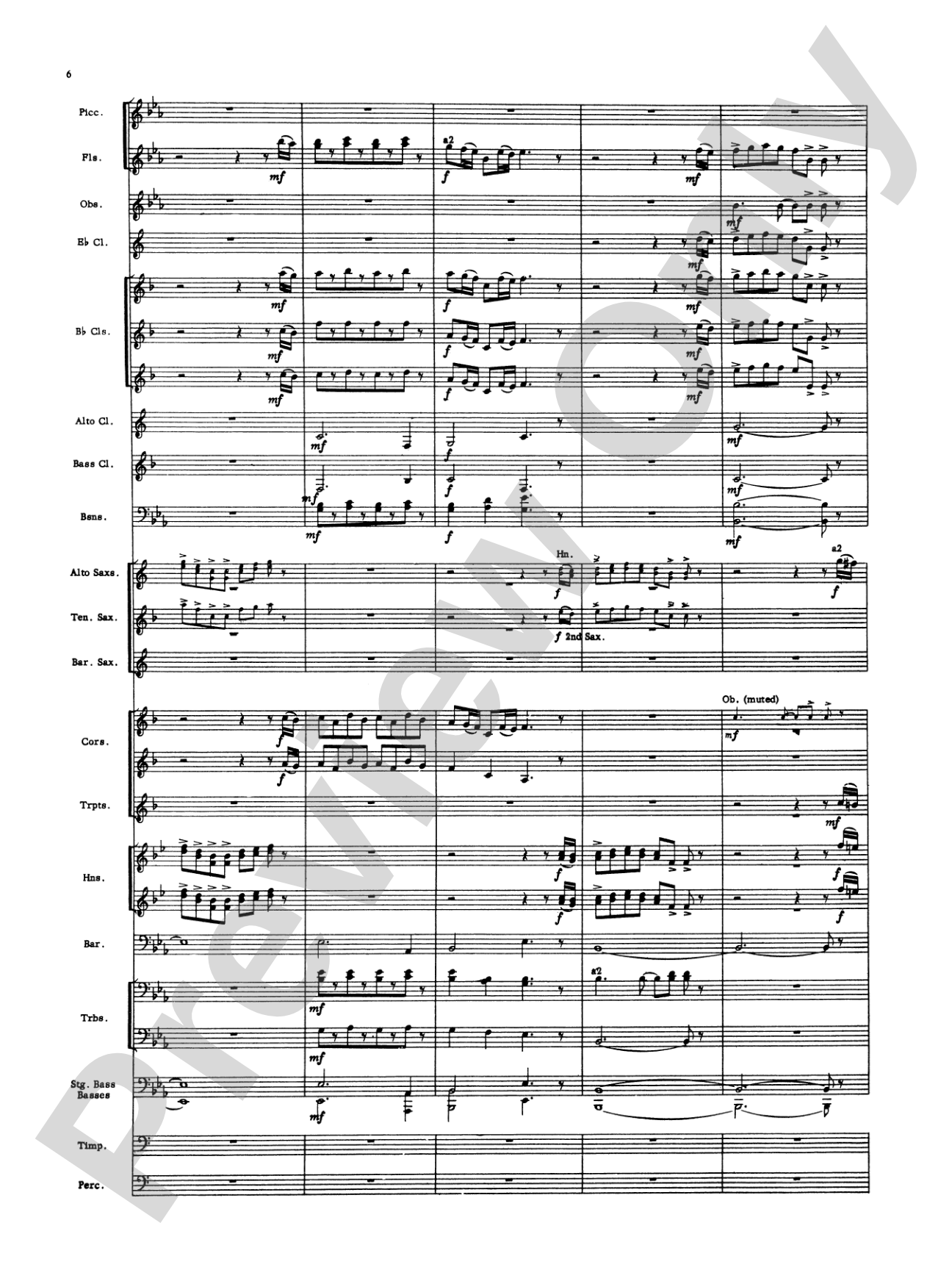 Toccata: Concert Band Conductor Score & Parts