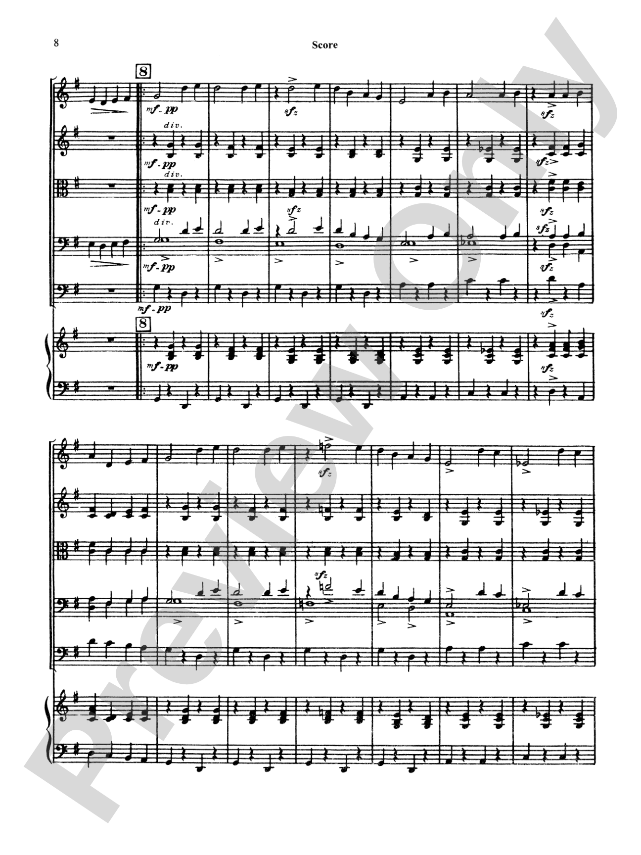 Plink, Plank, Plunk!: String Orchestra Conductor Score & Parts