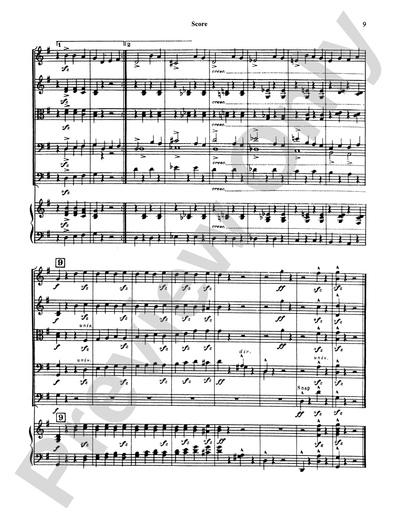 Plink, Plank, Plunk!: String Orchestra Conductor Score & Parts