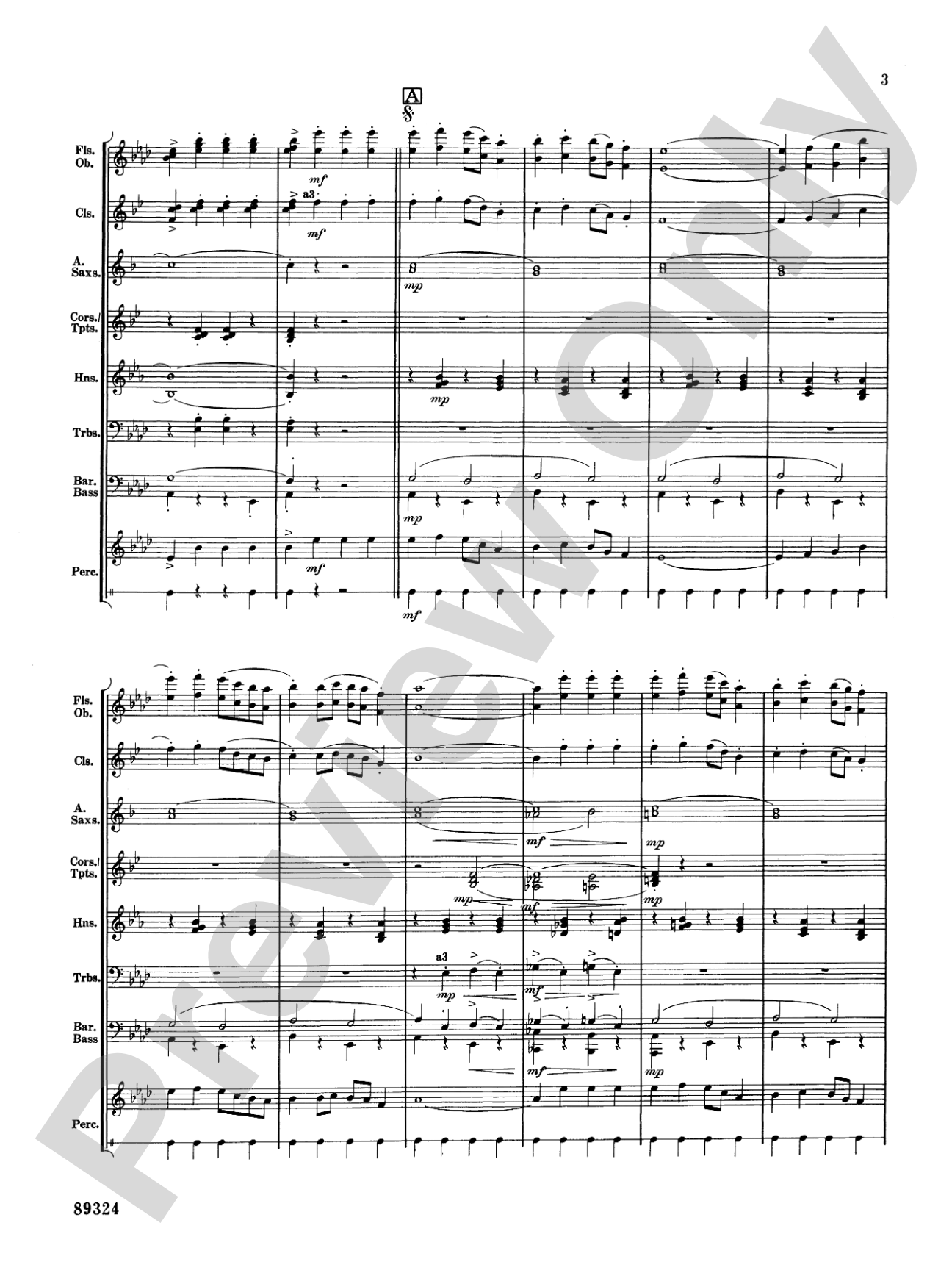Sleigh Ride: Concert Band Conductor Score & Parts