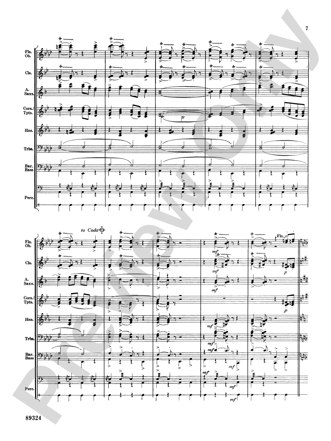 Sleigh Ride: Concert Band Conductor Score & Parts