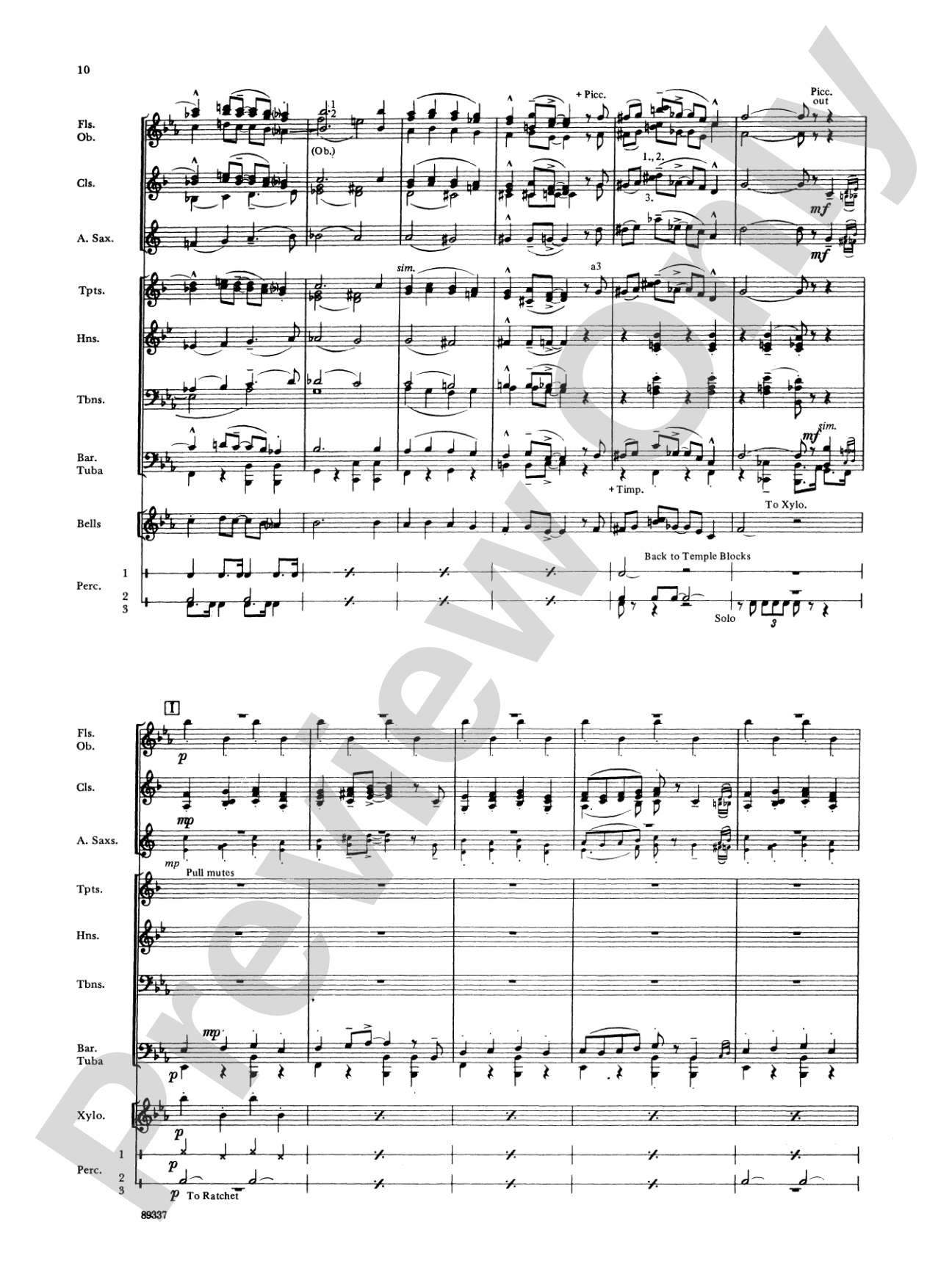 Leroy Anderson Portrait: Concert Band Conductor Score & Parts