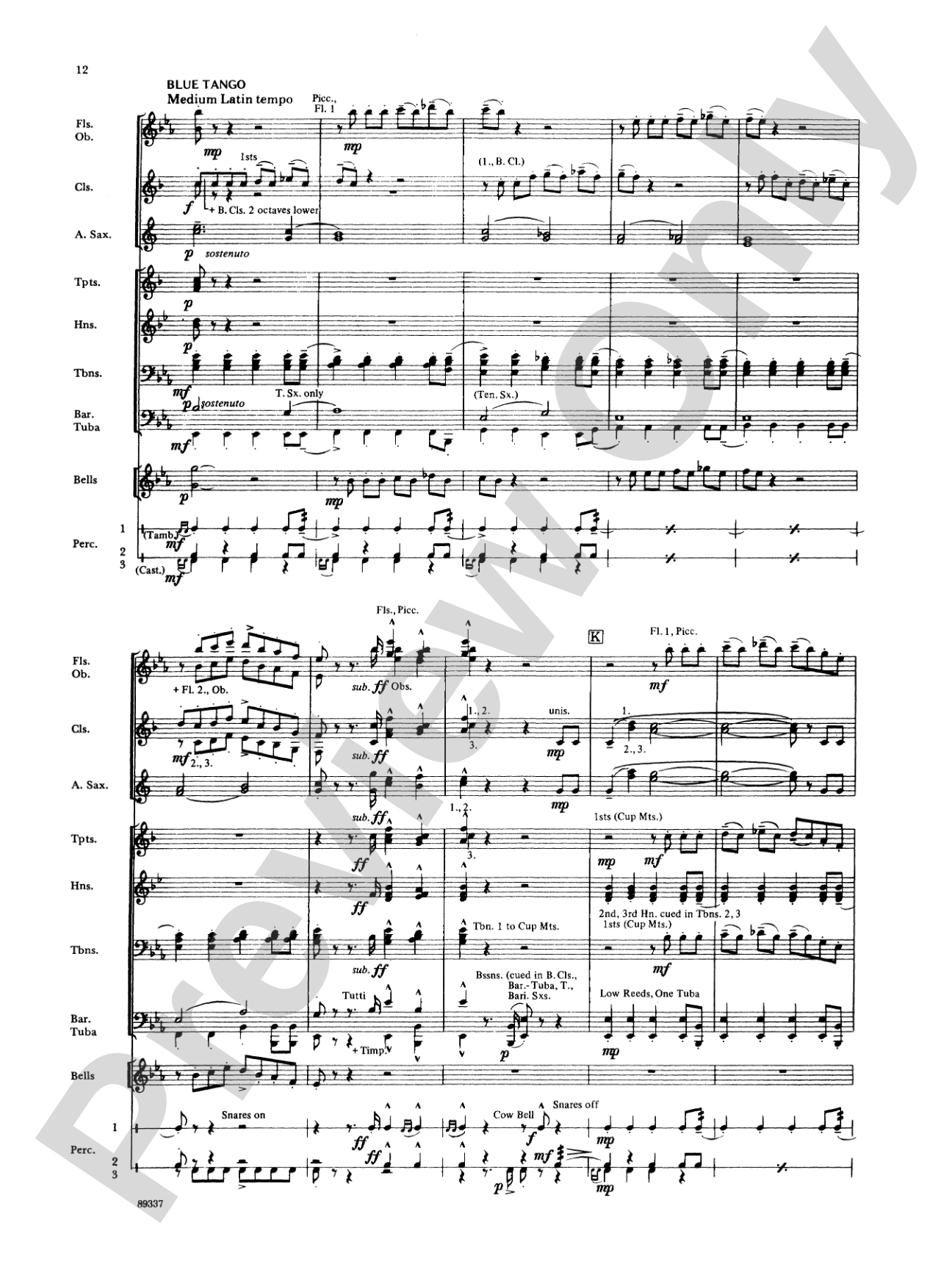Leroy Anderson Portrait: Concert Band Conductor Score & Parts