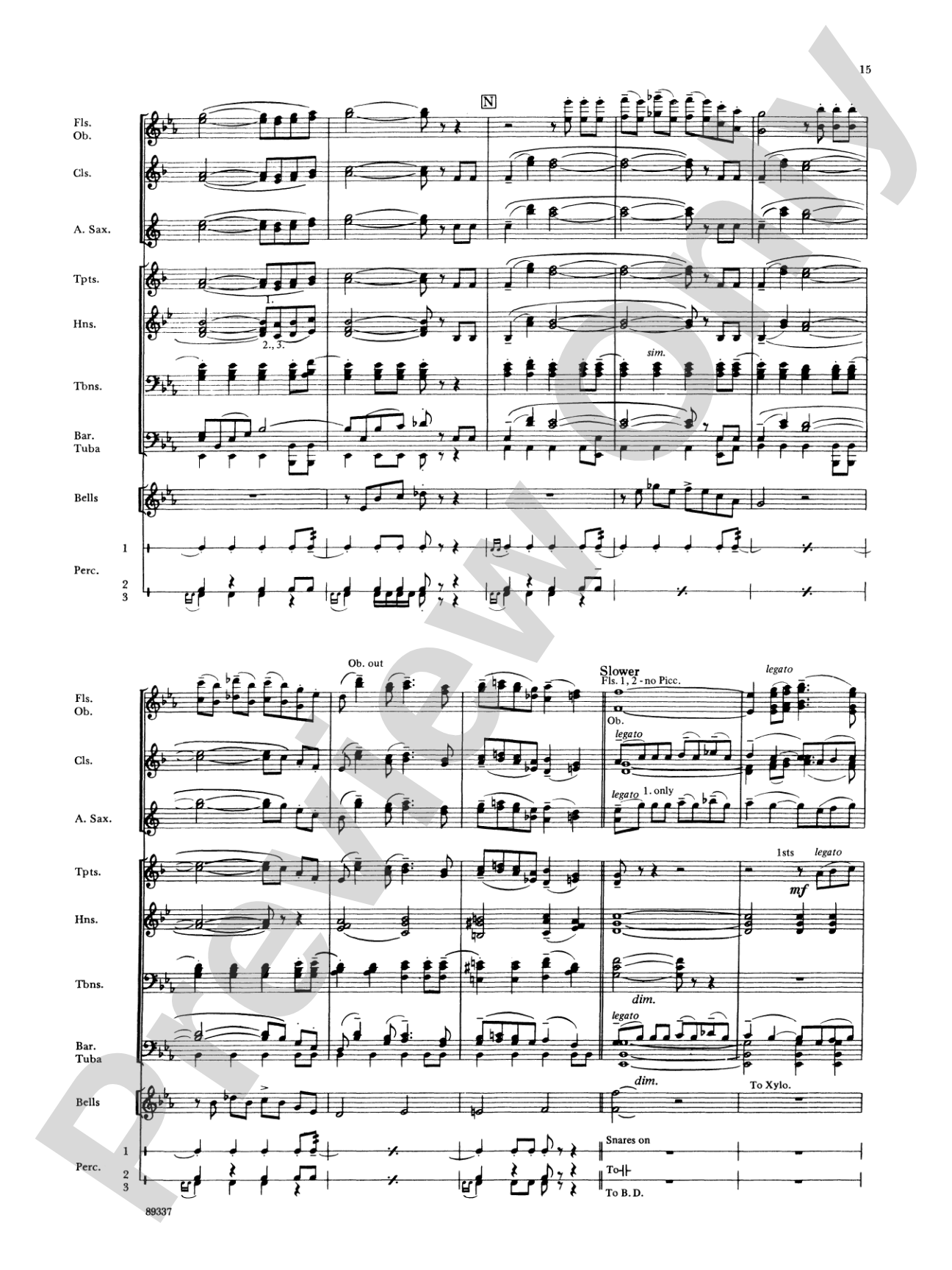 Leroy Anderson Portrait: Concert Band Conductor Score & Parts