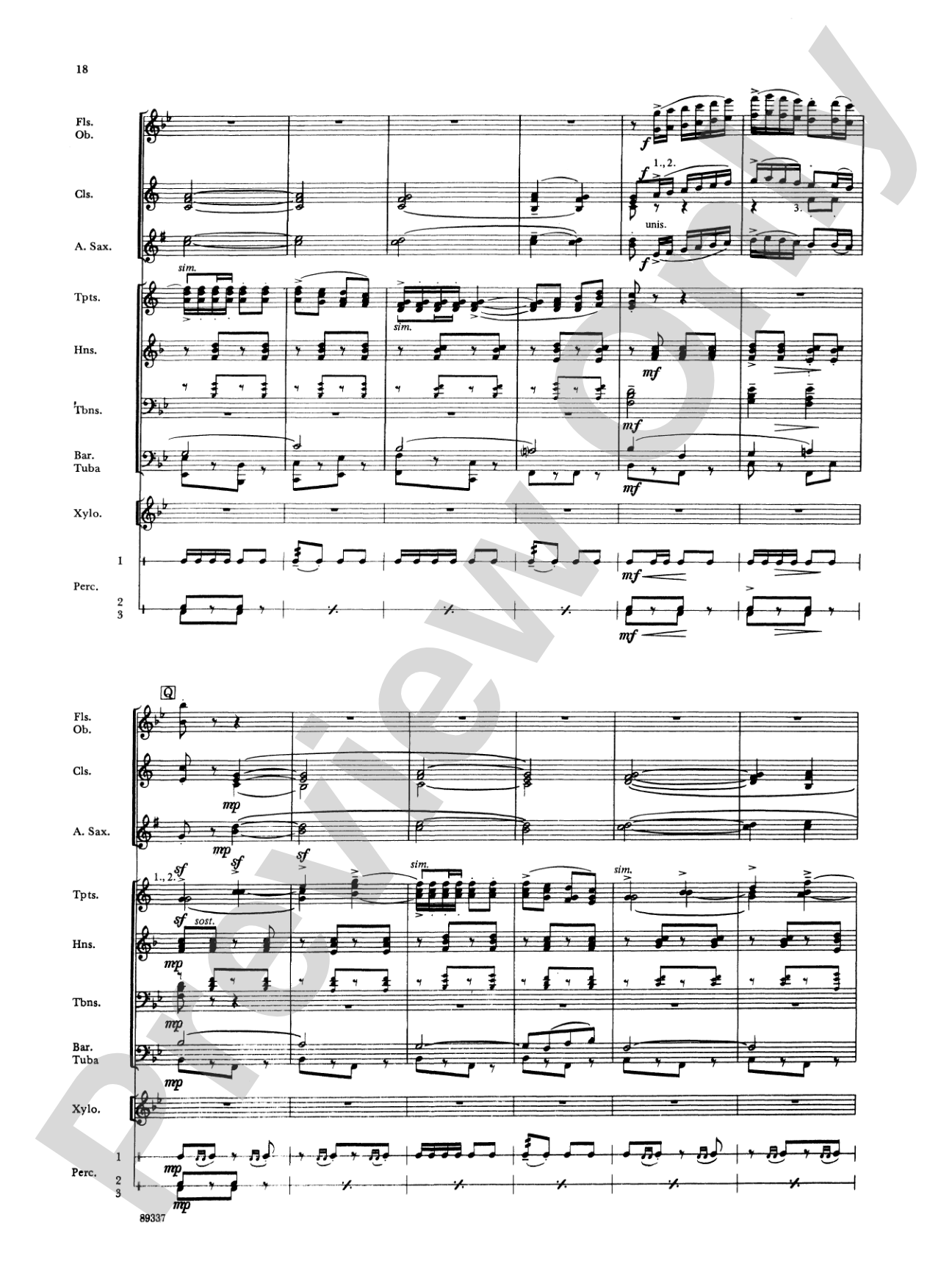 Leroy Anderson Portrait: Concert Band Conductor Score & Parts