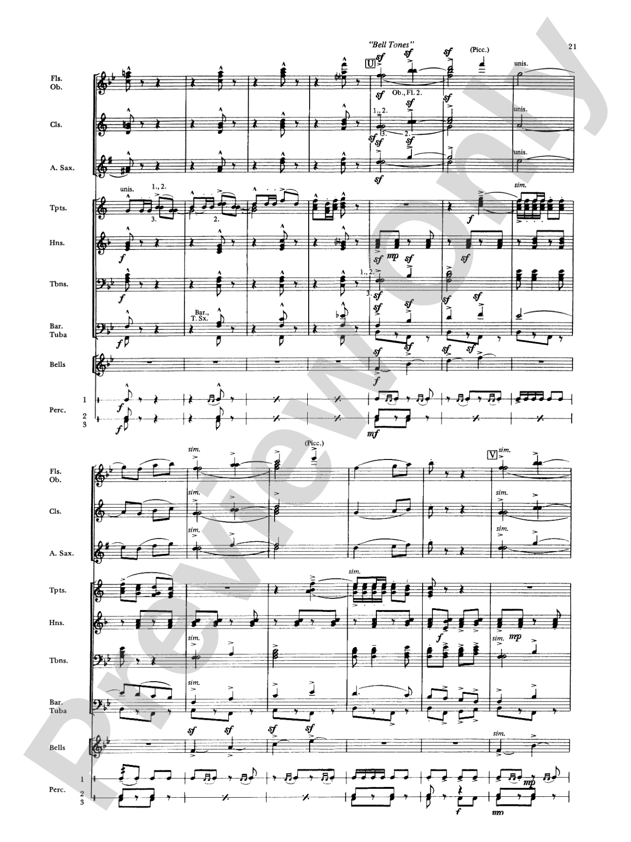 Leroy Anderson Portrait: Concert Band Conductor Score & Parts
