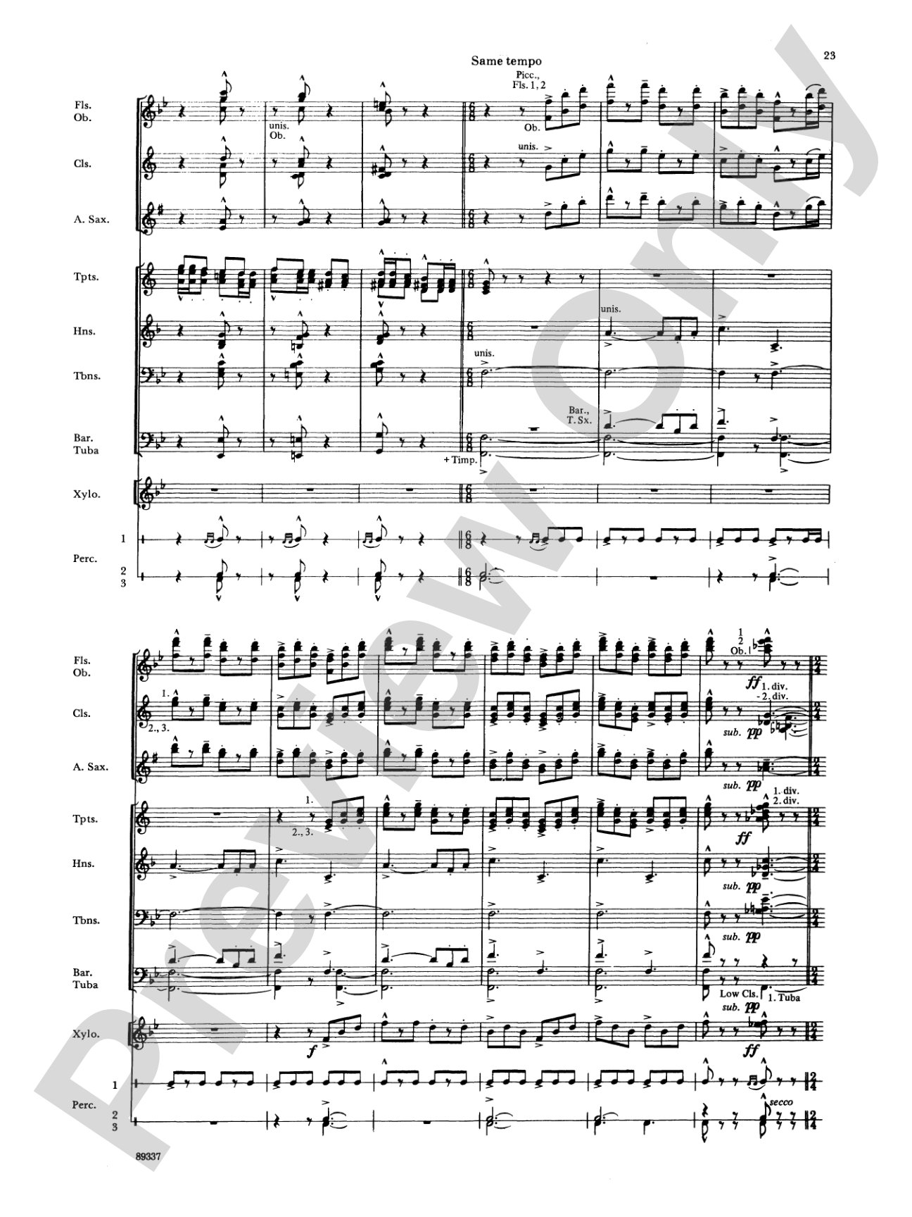 Leroy Anderson Portrait: Concert Band Conductor Score & Parts