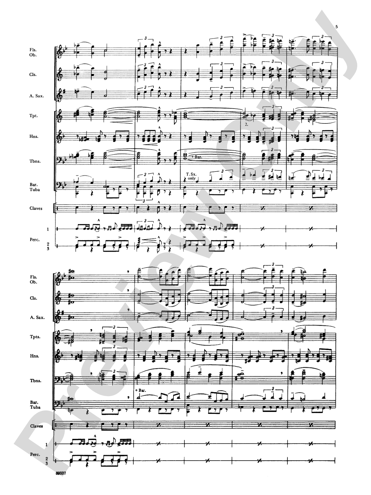 Leroy Anderson Portrait: Concert Band Conductor Score & Parts