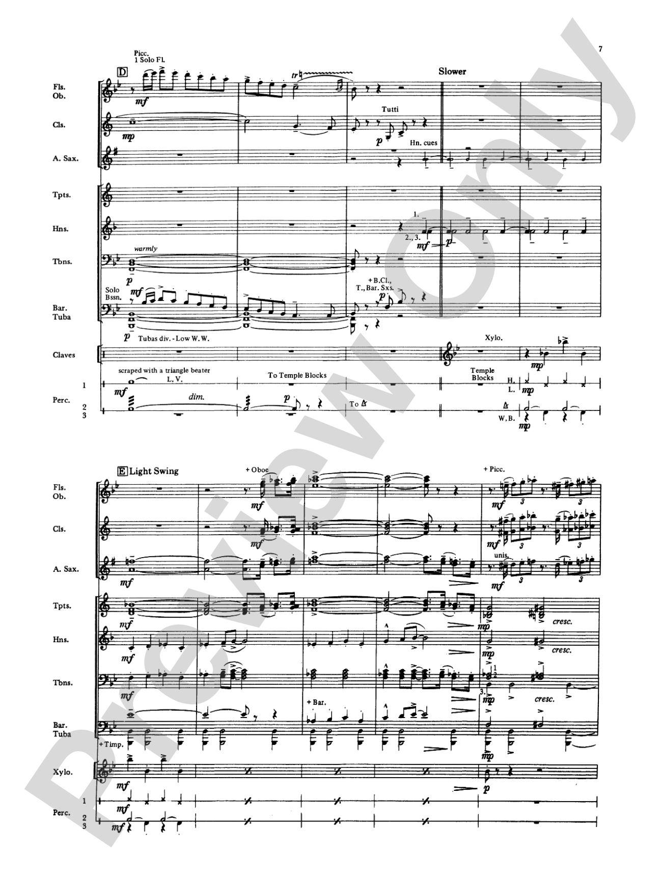 Leroy Anderson Portrait: Concert Band Conductor Score & Parts