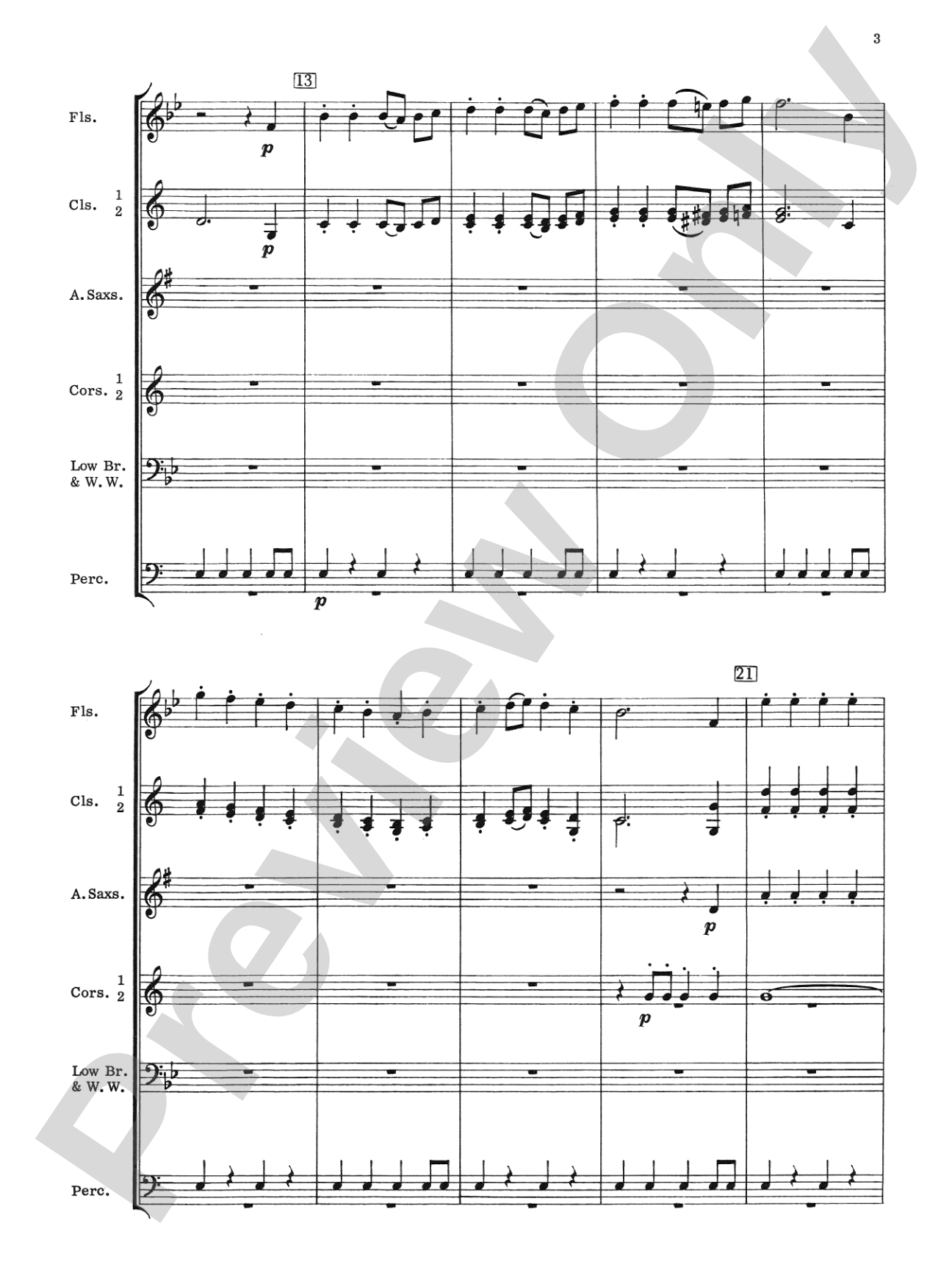 American Patrol: Concert Band Conductor Score & Parts