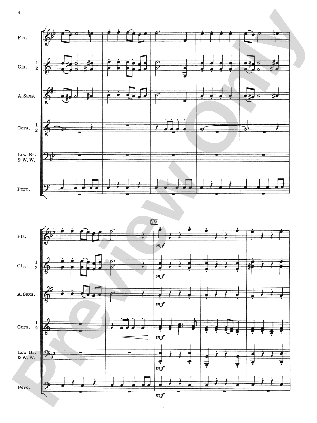 American Patrol: Concert Band Conductor Score & Parts