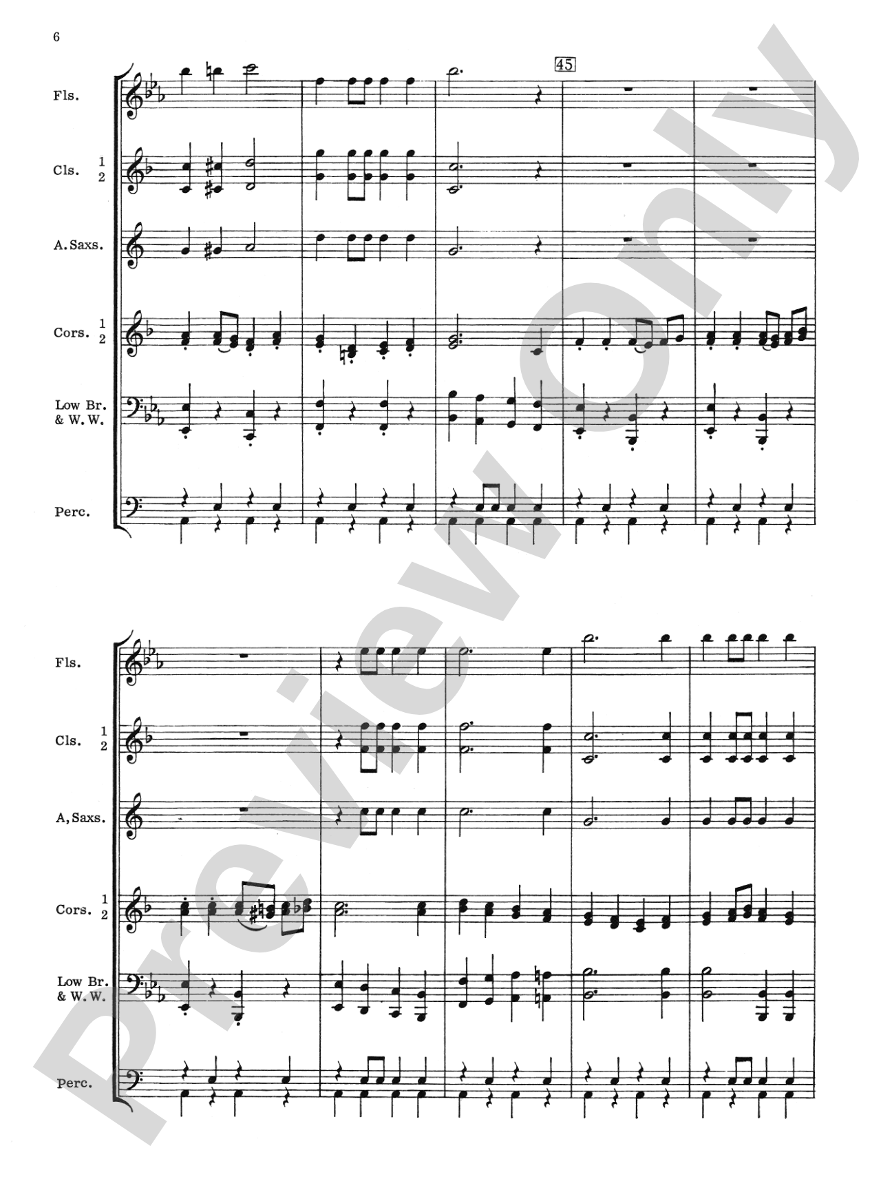 American Patrol: Concert Band Conductor Score & Parts