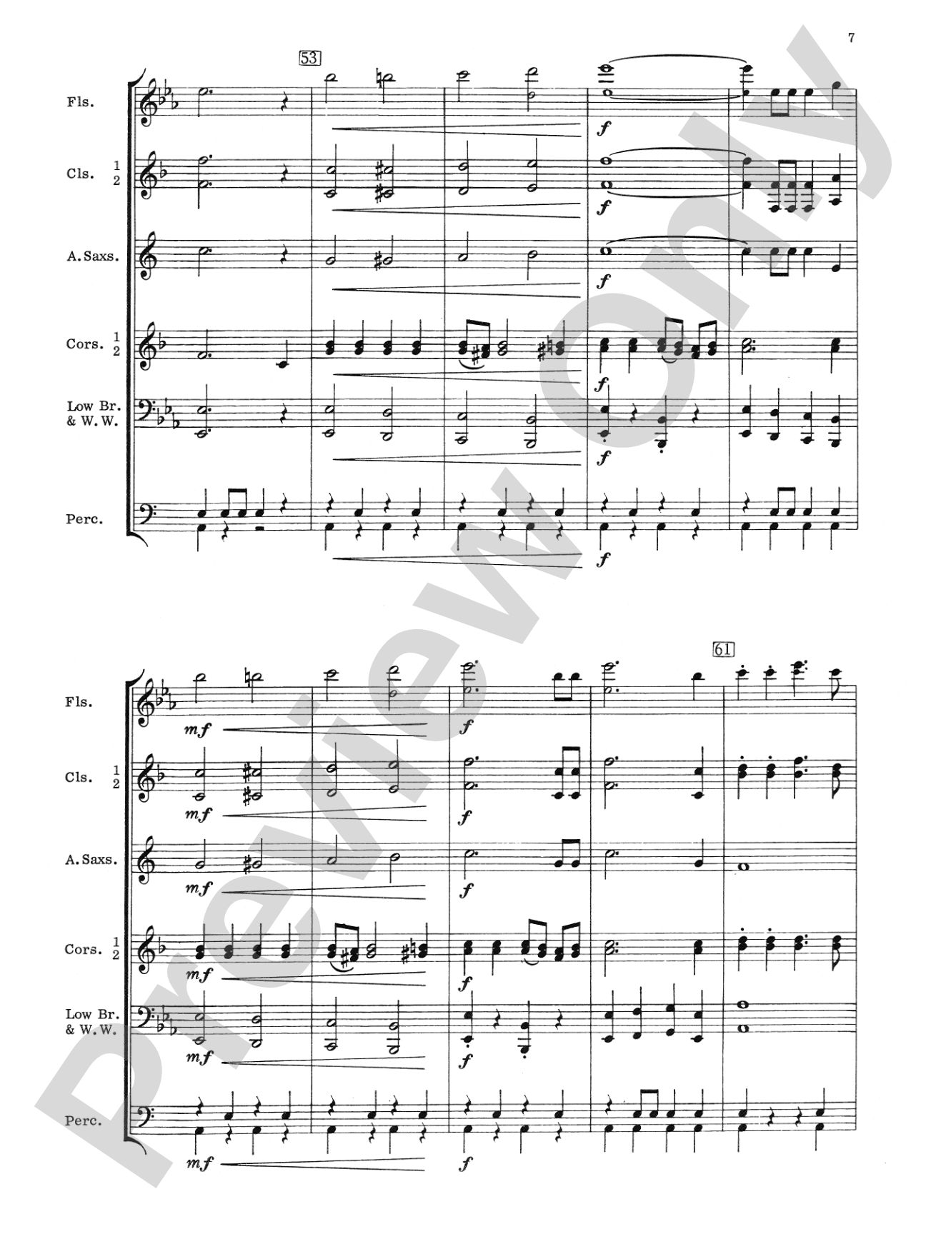 American Patrol: Concert Band Conductor Score & Parts
