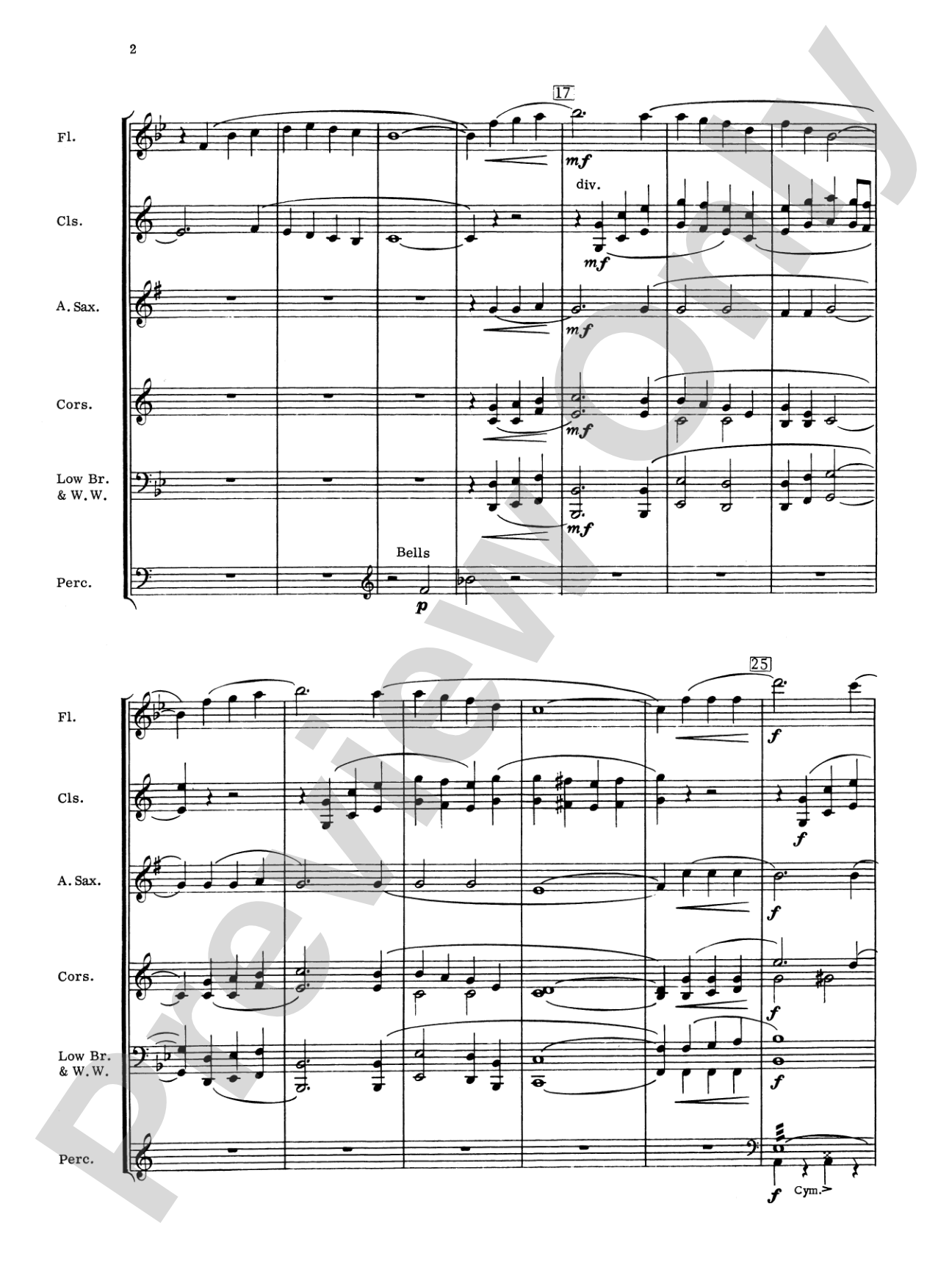 Londonderry Air (featuring the Clarinet section): Concert Band Conductor Score & Parts