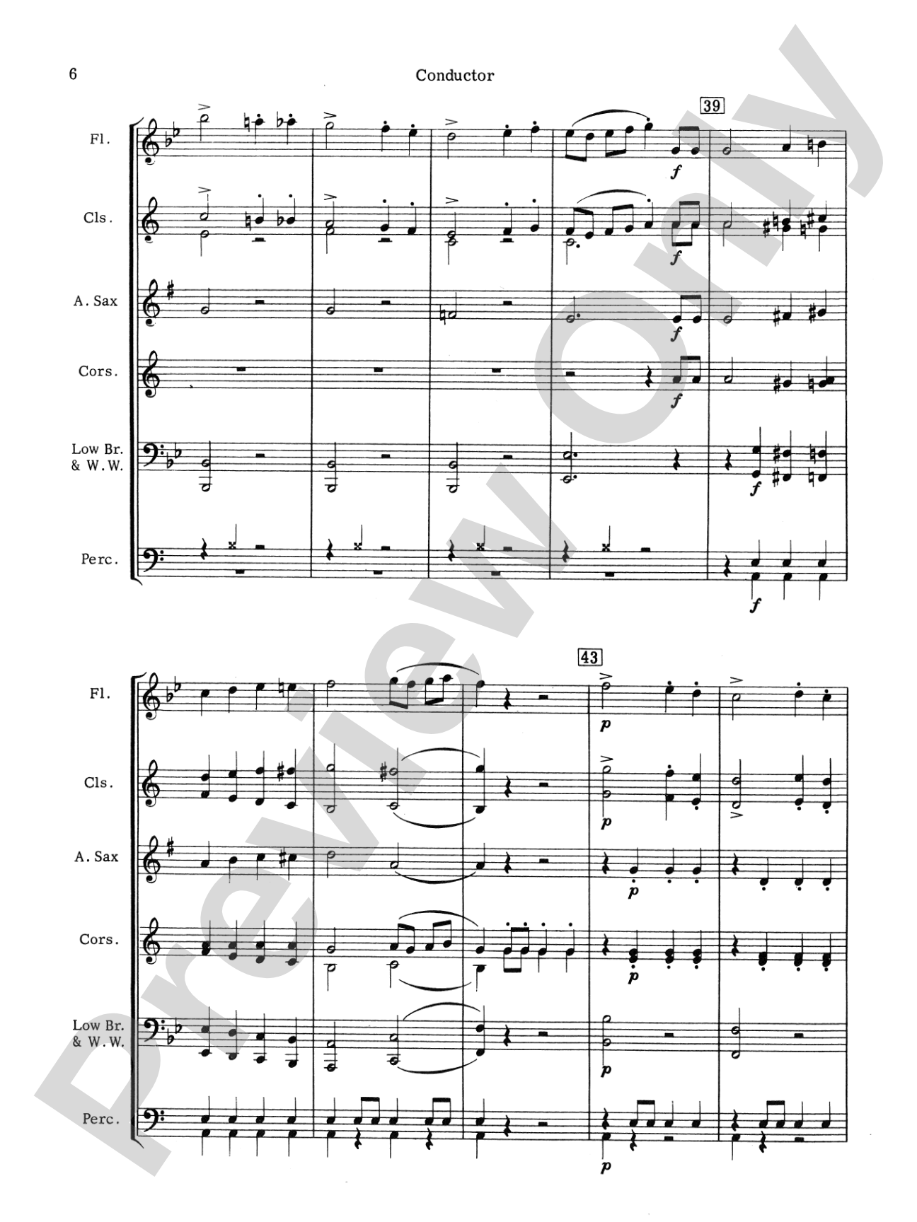 March Militaire: Concert Band Conductor Score & Parts